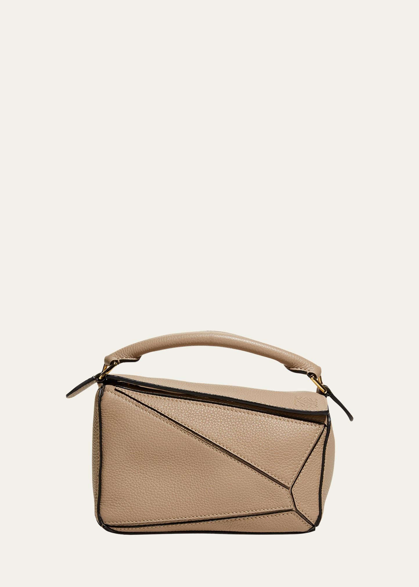 Loewe Puzzle Mini Crossbody Bag In Sand