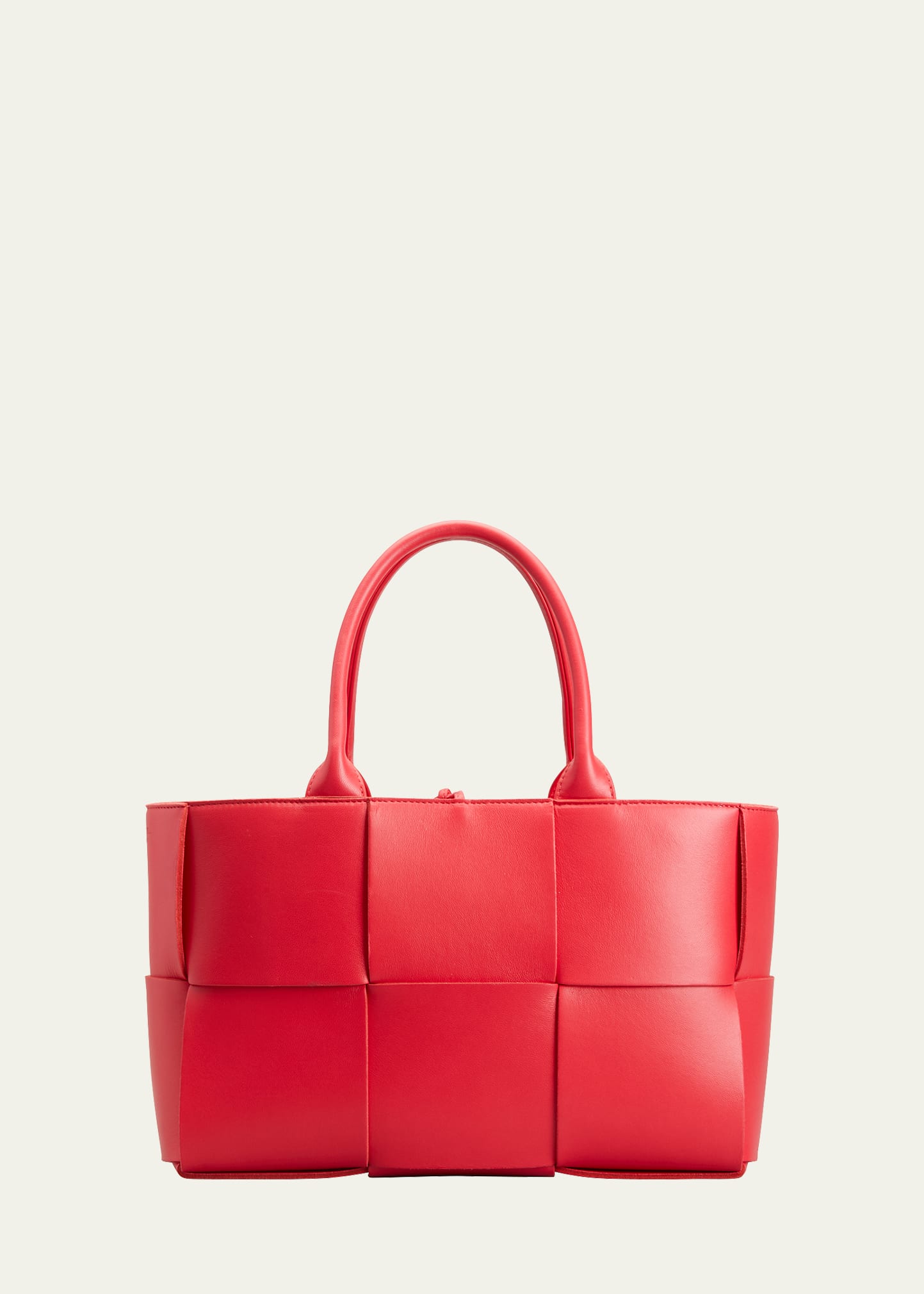 Bottega Veneta Arco Woven East-west Tote Bag In Firework