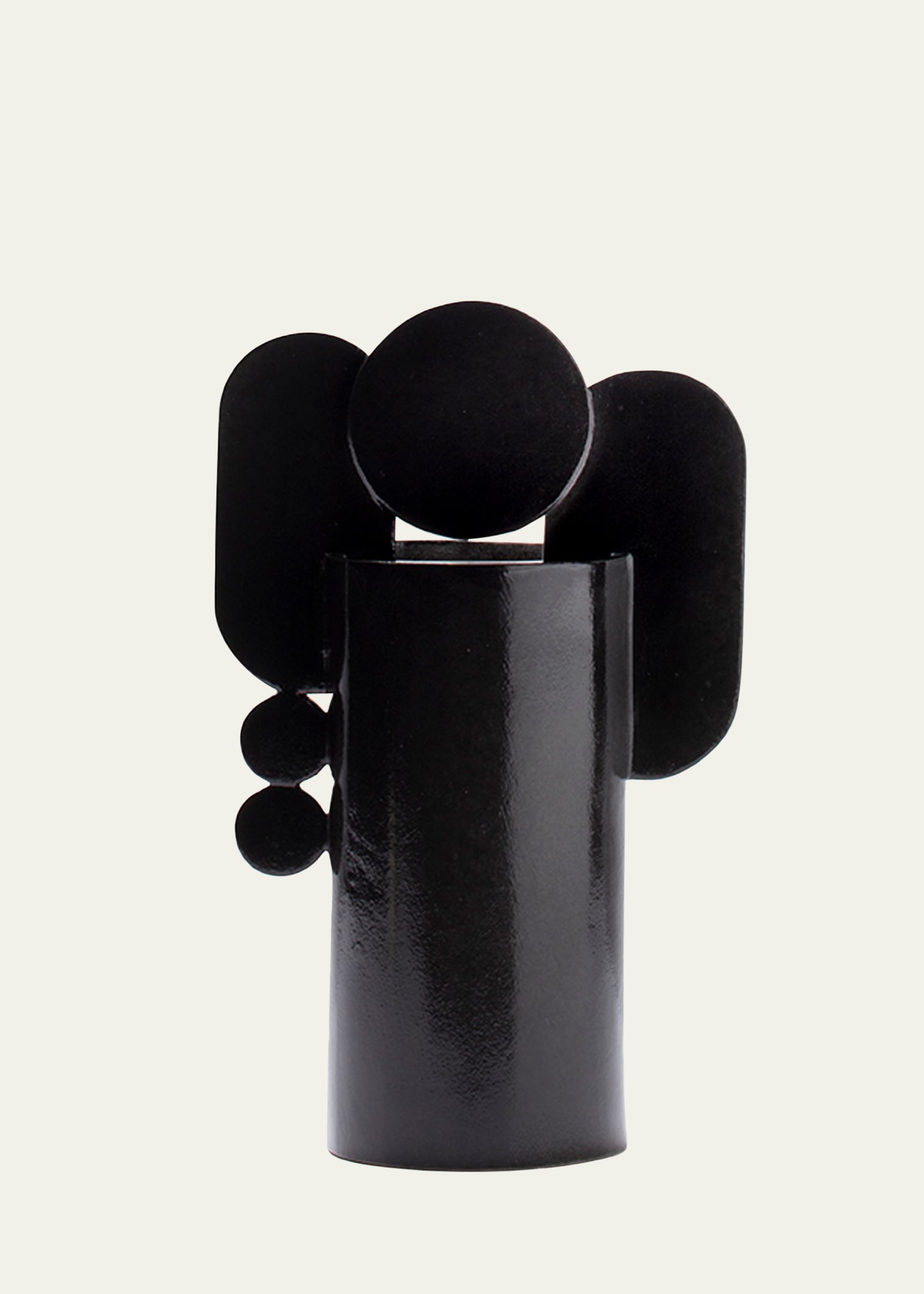 Black Lava Bubble Vase