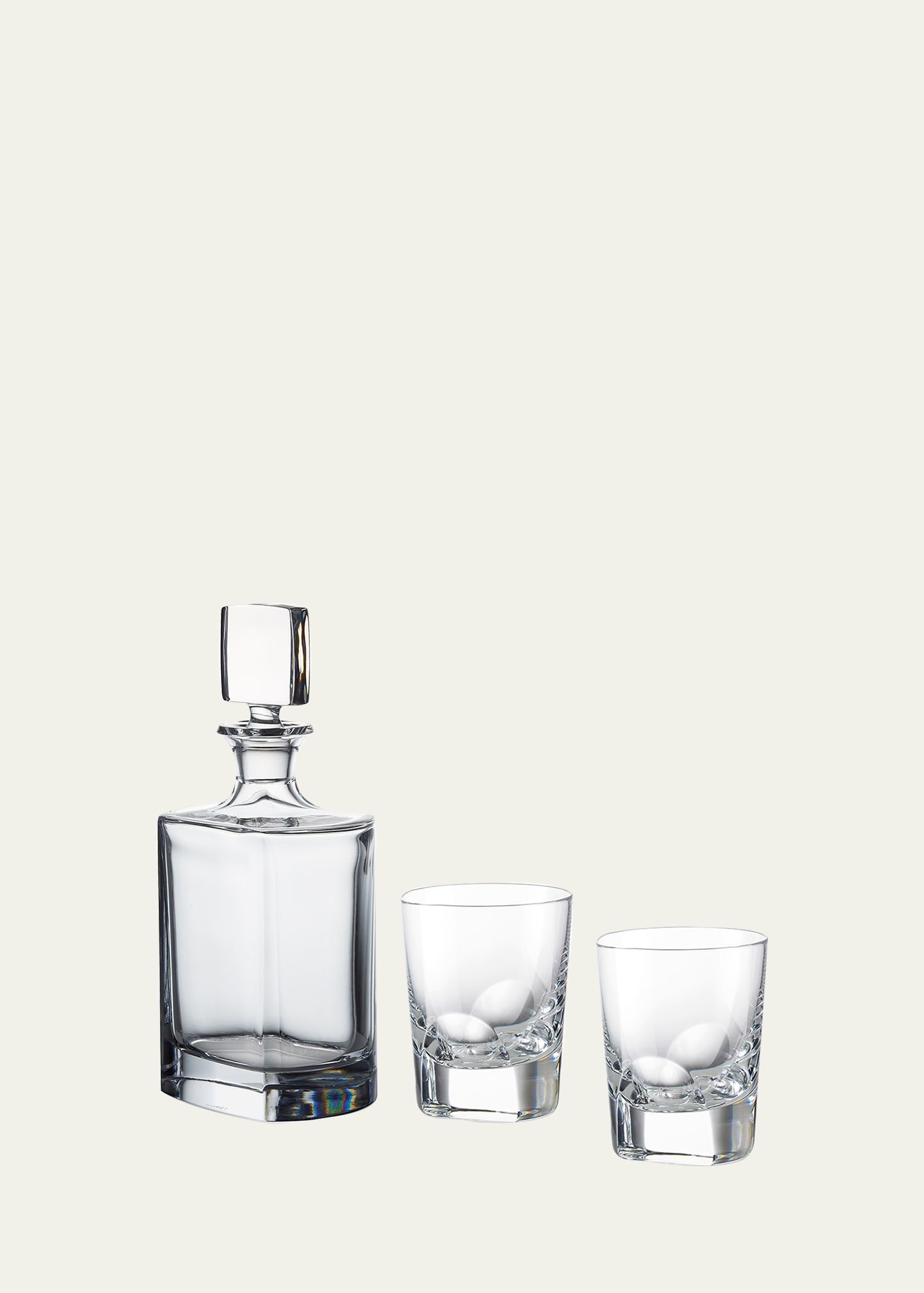 ROGASKA MANHATTAN DECANTER WITH DOF GLASSES