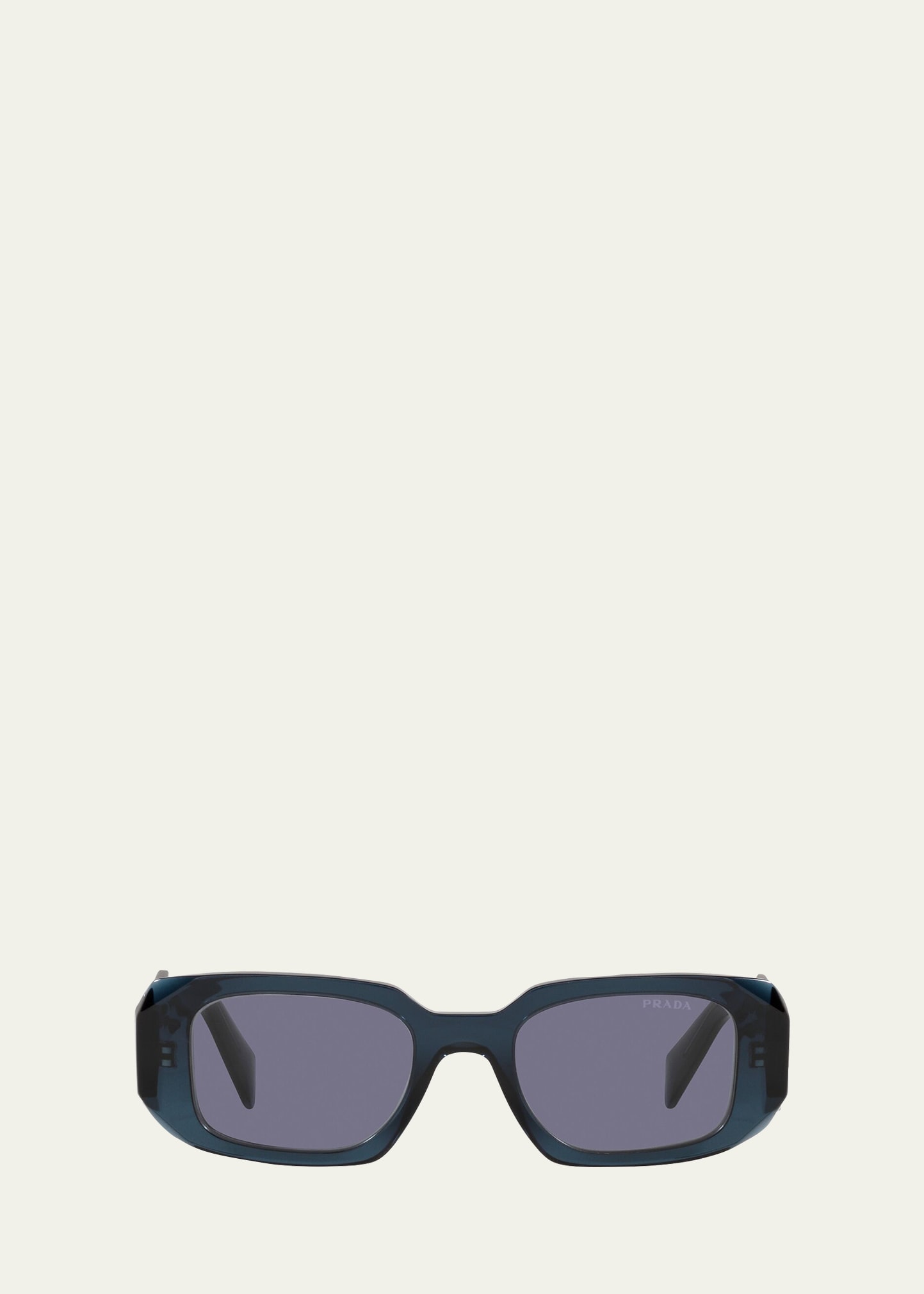 PRADA RECTANGLE ACETATE SUNGLASSES