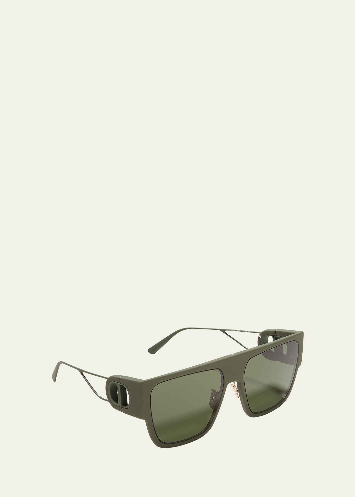 Dior 30Montaigne S3U 58mm Injection Plastic Semi-Shield Sunglasses