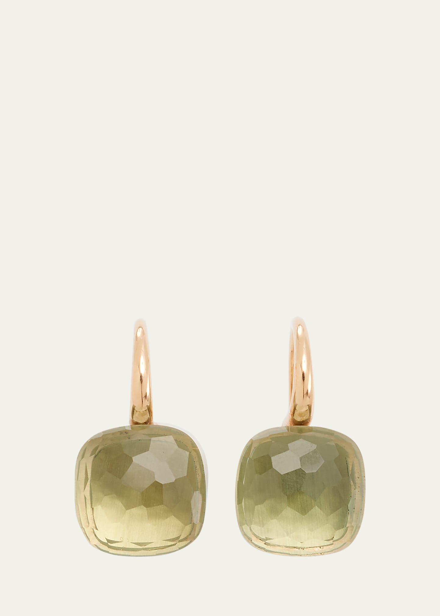 Nudo 18k Gold Prasiolite Earrings