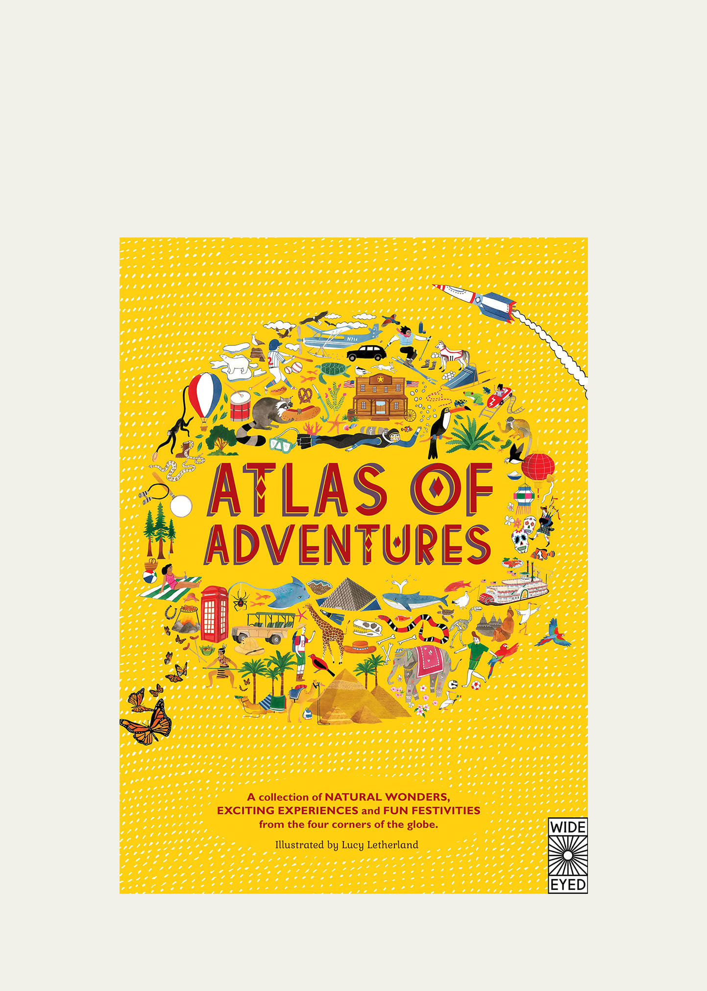 "Atlas of Adventure" Book by Rachel Williams & Lucy Letherland