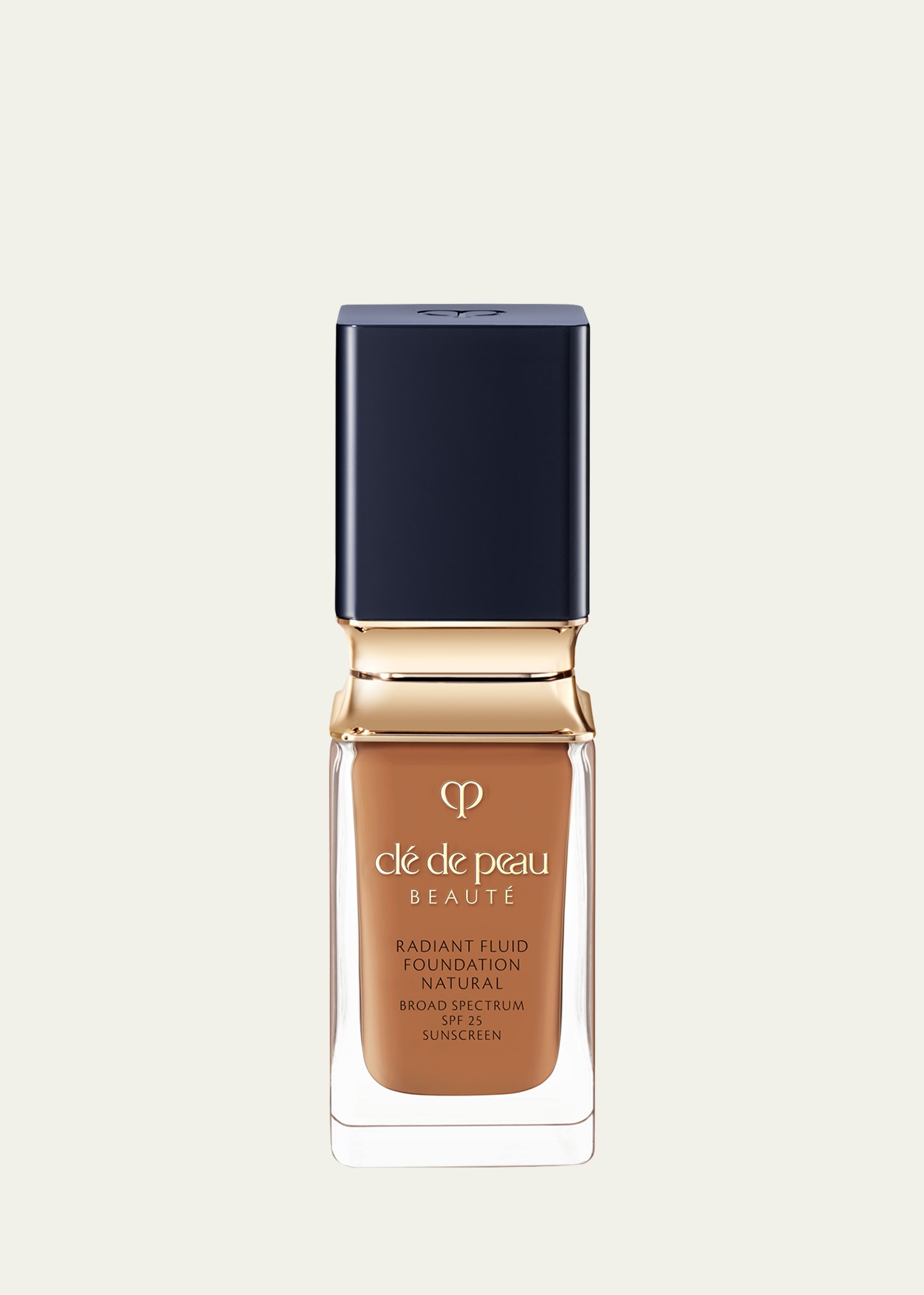 Clé De Peau Beauté 1.1 Oz. Radiant Fluid Foundation Natural Broad Spectrum Spf 25 Sunscreen In O80 Deep Ocher