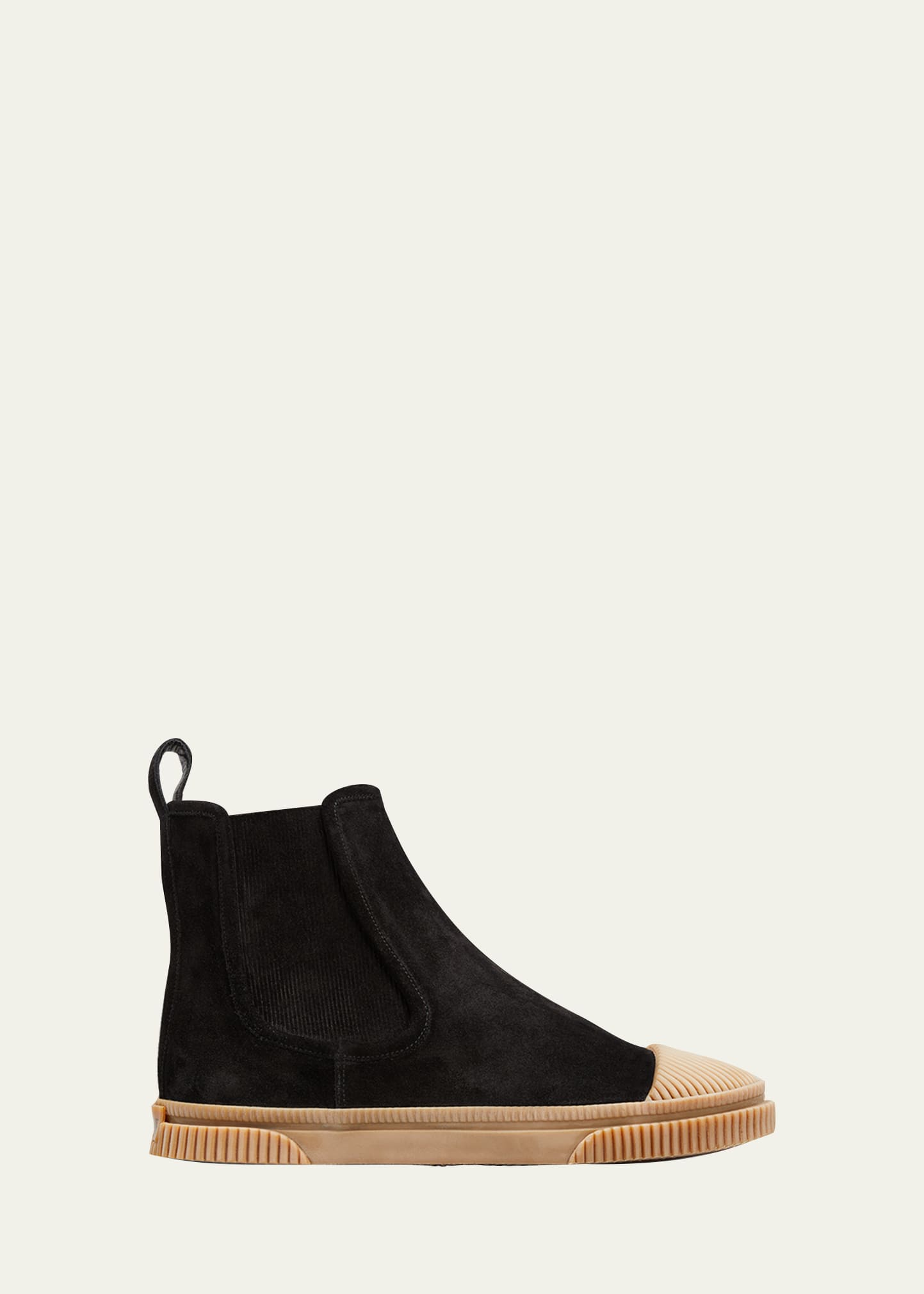 Men's Suede Sneaker Chelsea Boots