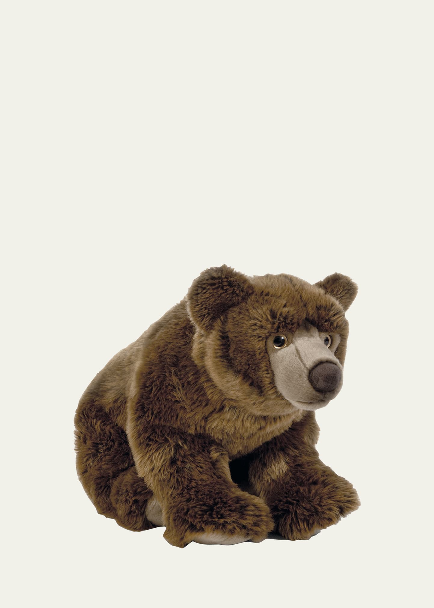 Living Nature Large Brown Bear Plush Toy