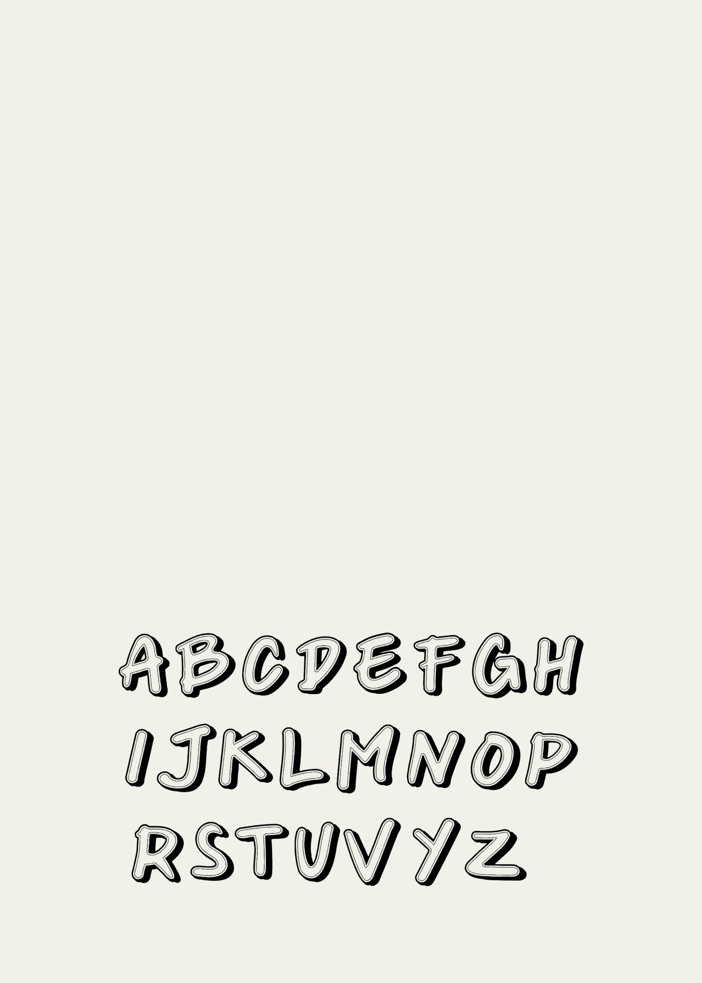 Light+Nine Kid's NIMIX 6-Piece Alphabet Patch Set