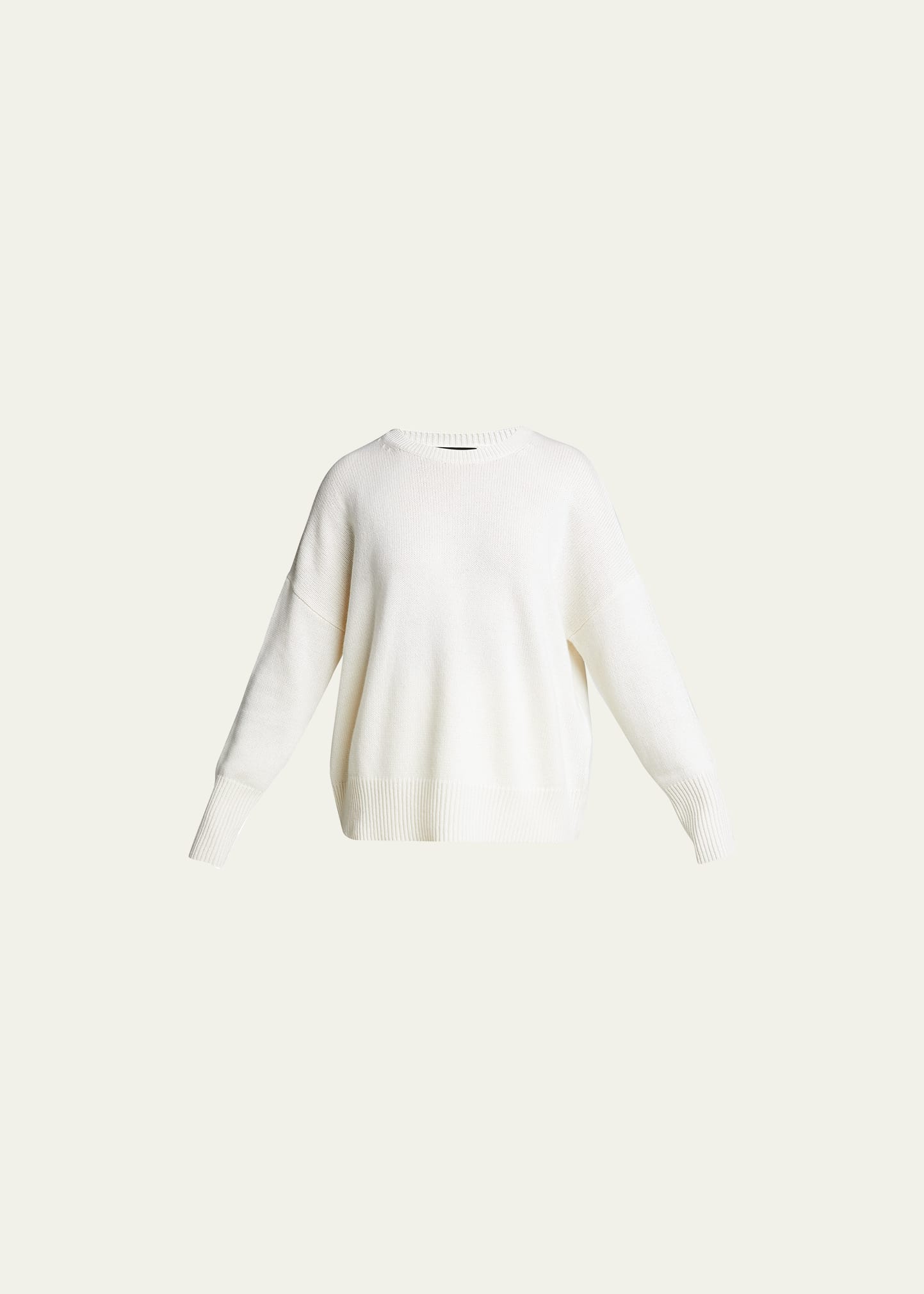 Lisa Yang The Mila Cashmere Drop-Shoulder Crewneck Sweater