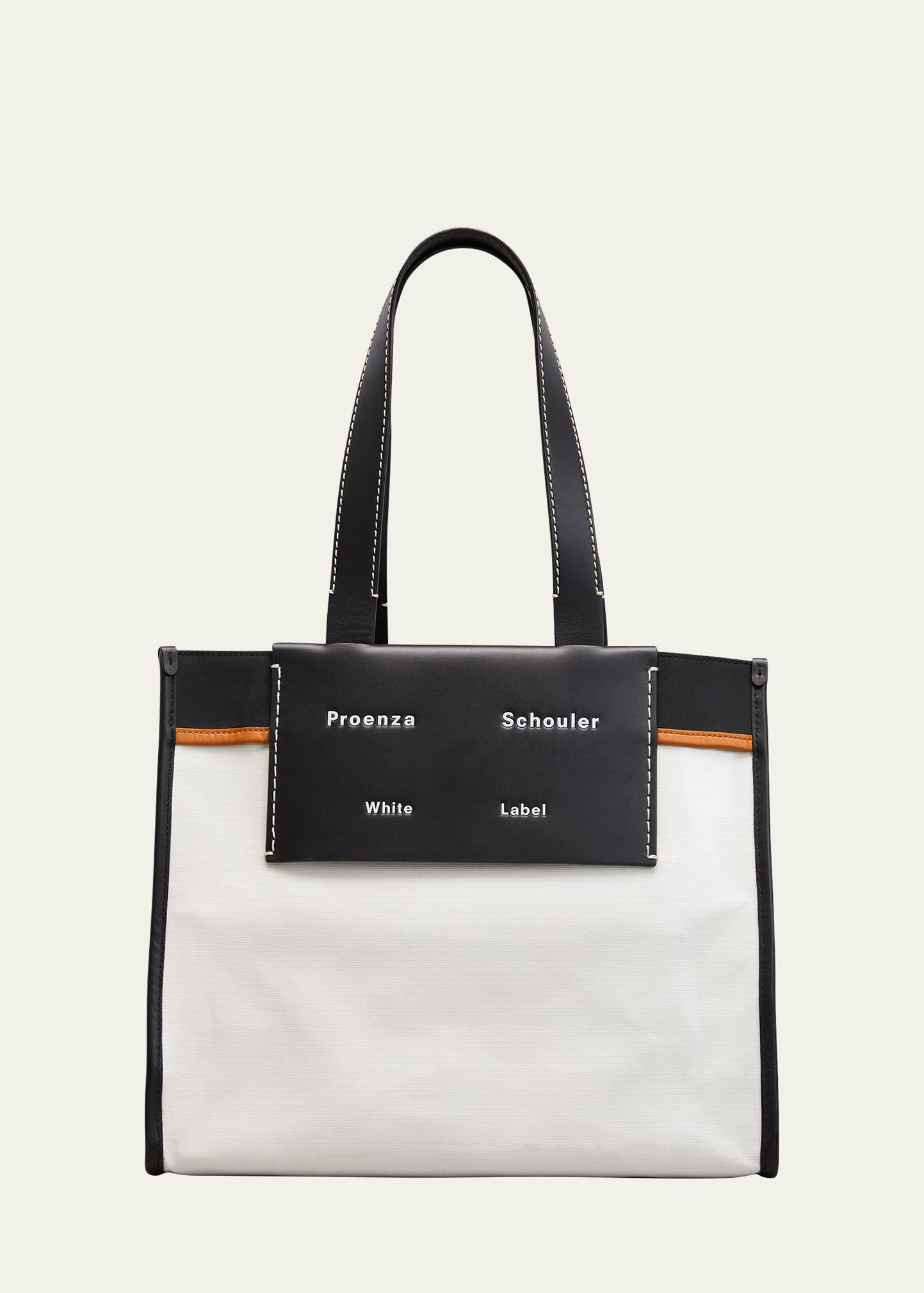 Proenza Schouler White Label Walker patent tote bag