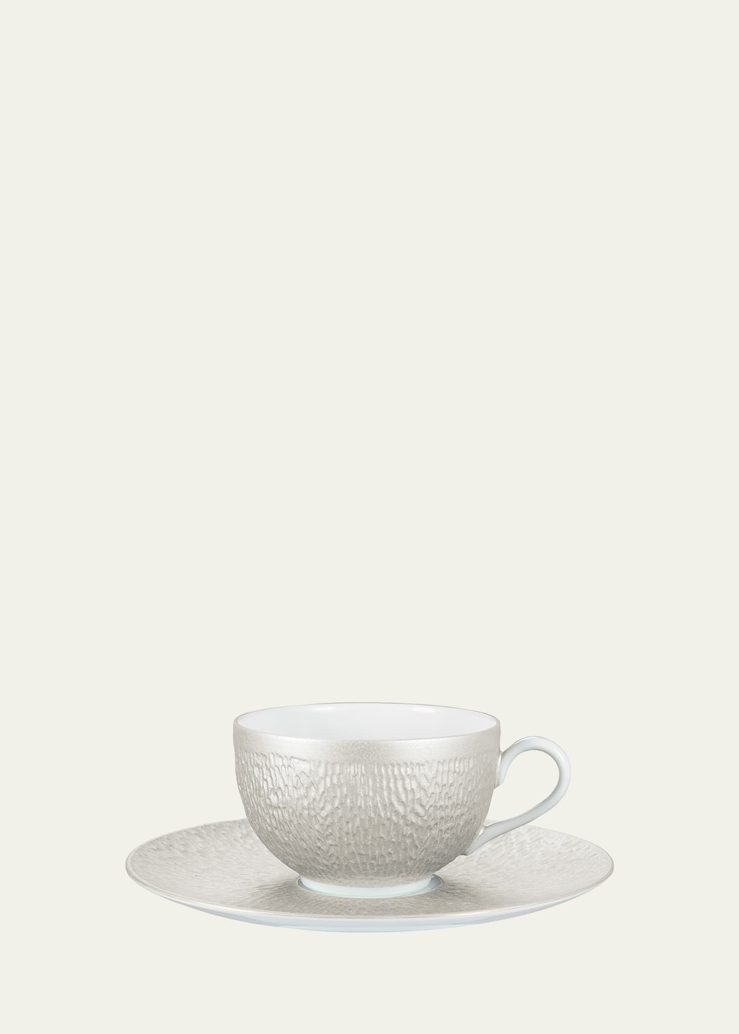 Raynaud Mineral Irise Pearl Grey Tea Cup