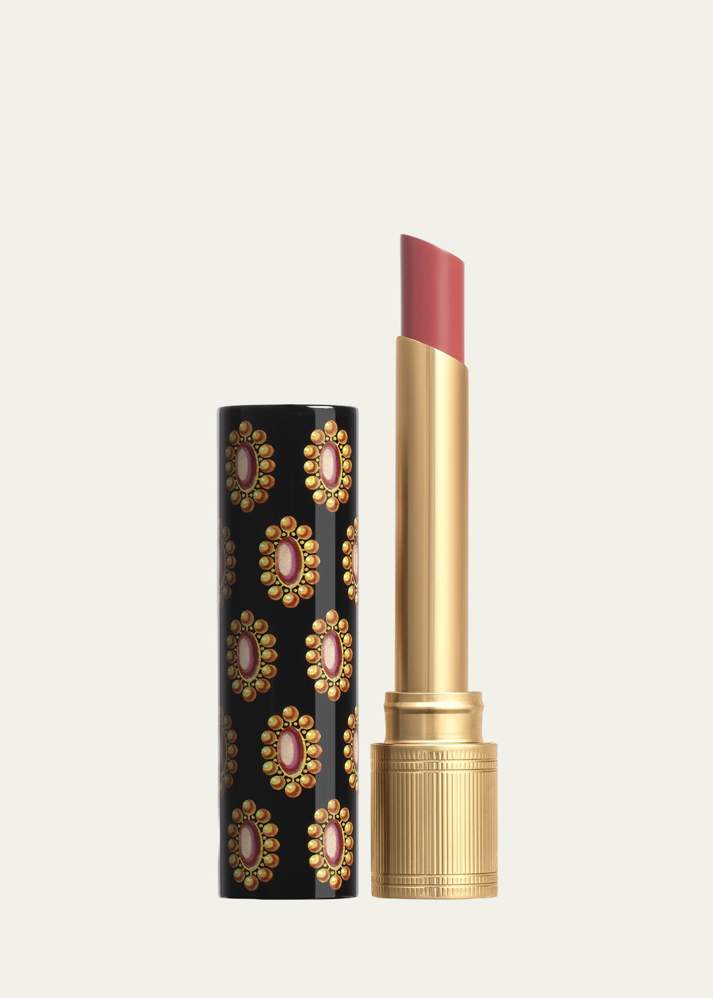 Gucci Rouge De Beaute Brilliant Shine Glow And Care Lipstick In 215 July Blush