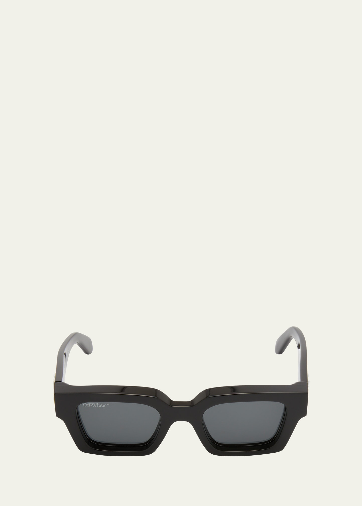 Off-White Virgil Sun Glasses Black Dark Grey