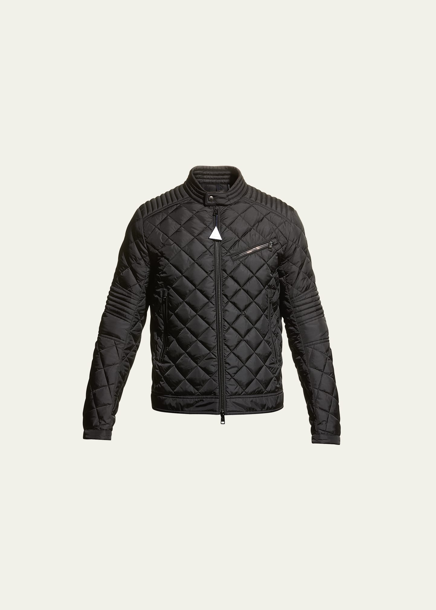 Moncler Men's Breitman Biker Jacket | Smart Closet