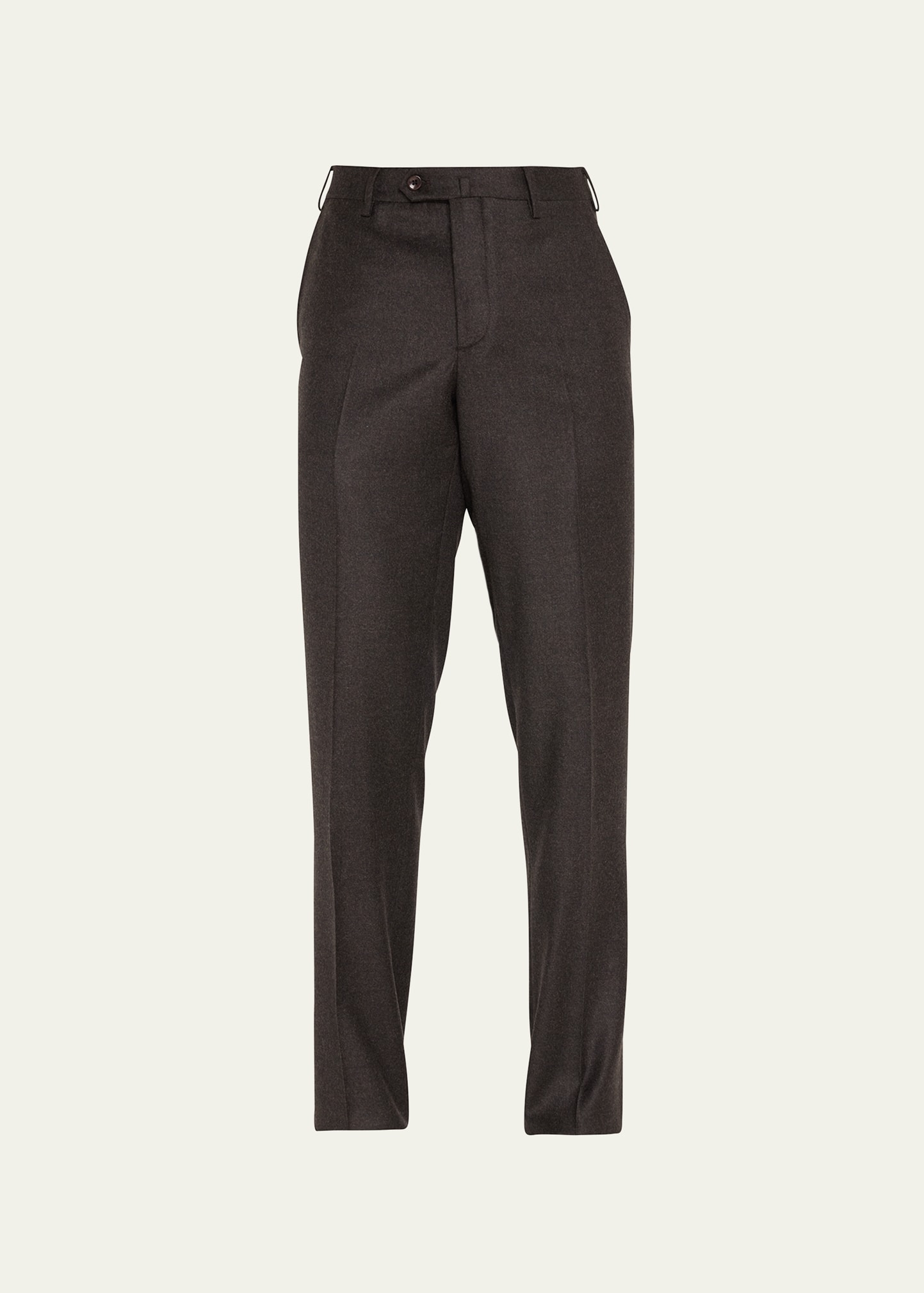 Loro Piana Men's Four-pocket Wool-cashmere Trousers In M02e Furry Gray