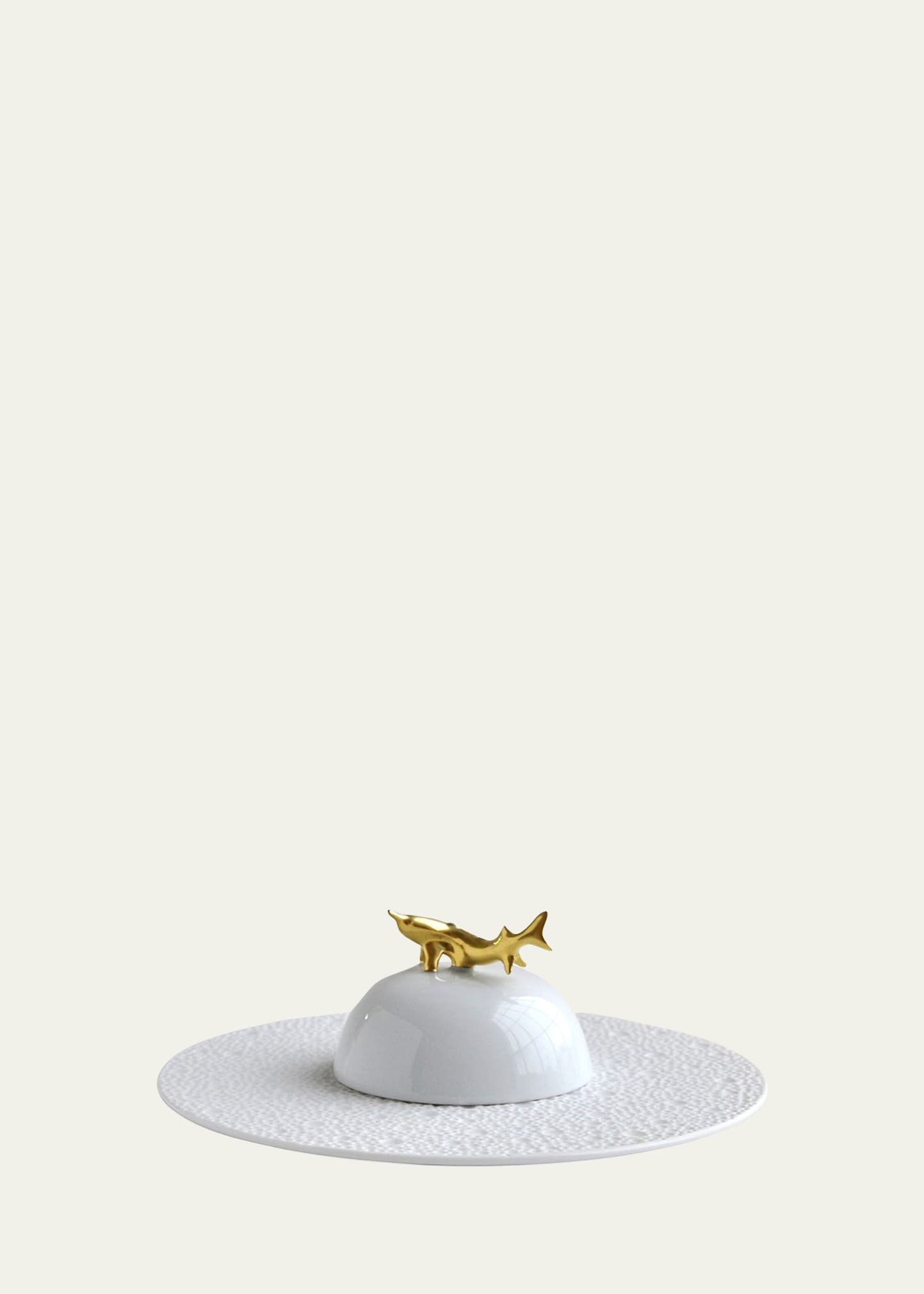 Shop Bernardaud Ecume White Caviar Set