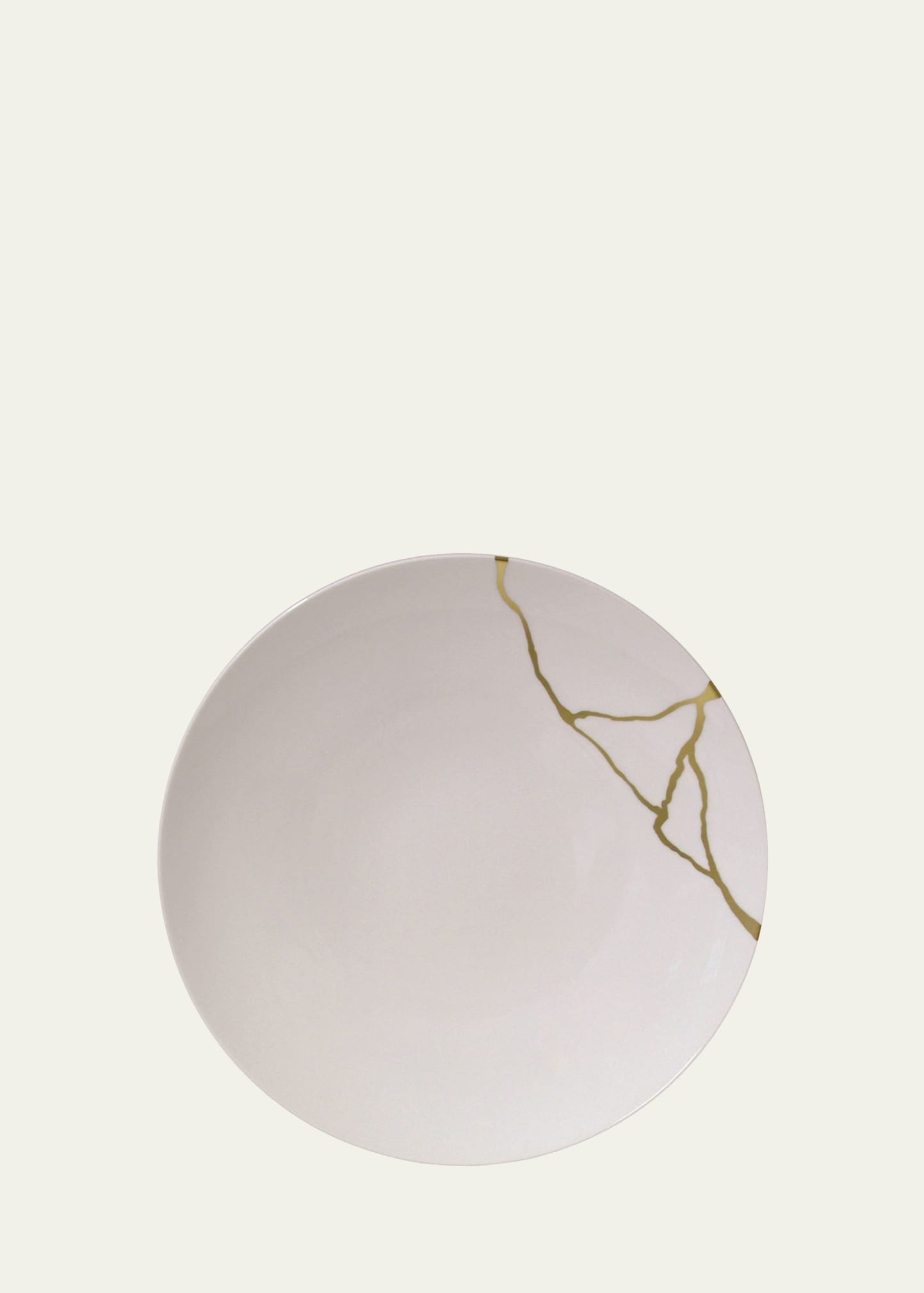 Bernardaud Kintsugi-sarkis 24k Gold Dinner Plate