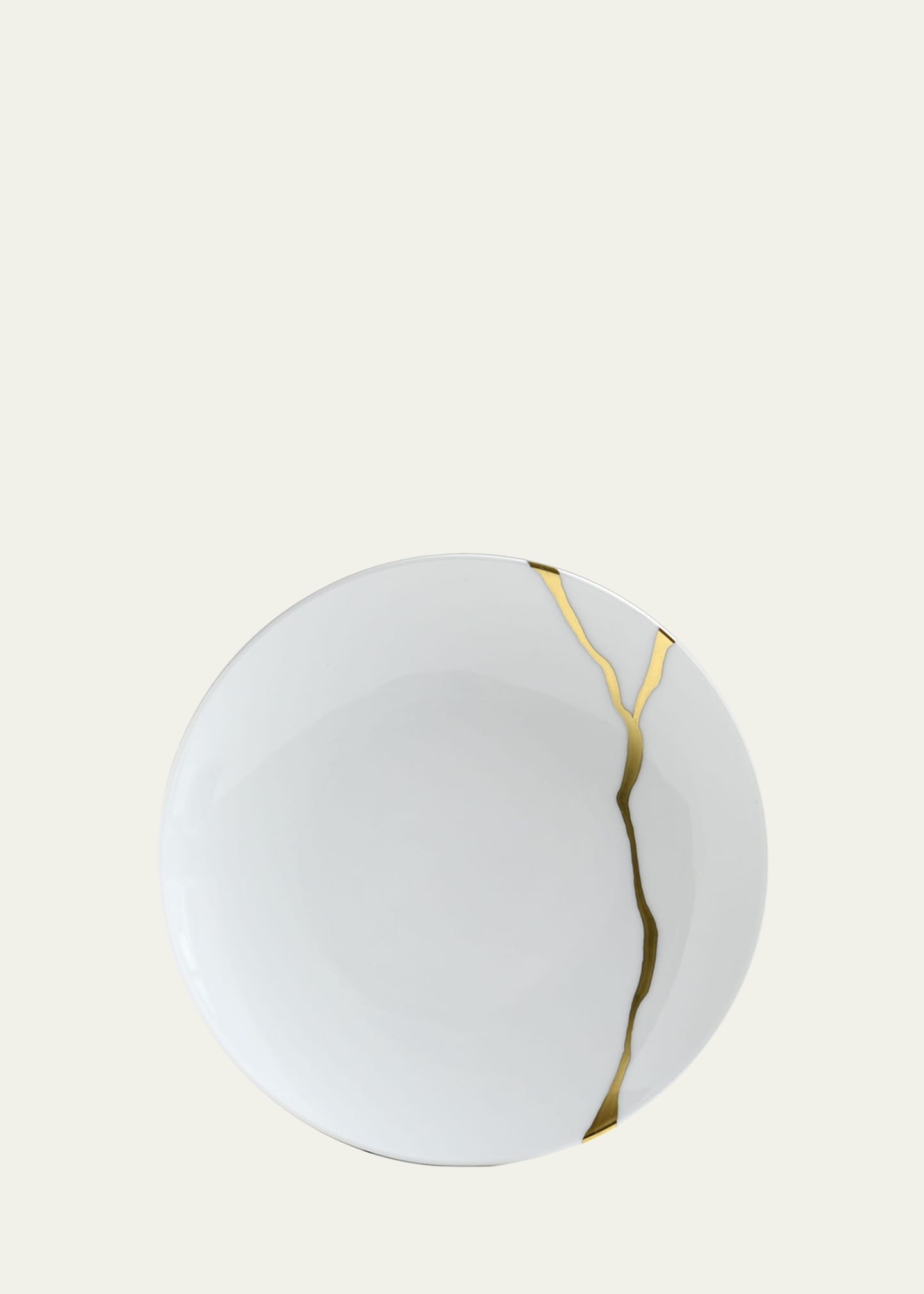 Bernardaud Kintsugi Coupe Bread & Butter Plate In Gold
