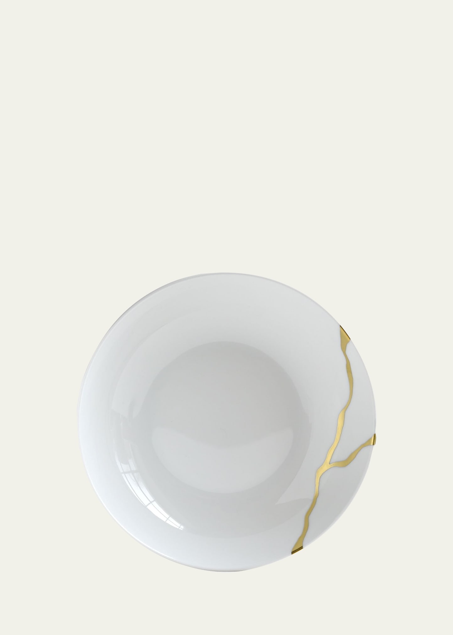 Bernardaud Kintsugi Coupe Soup Bowl In White
