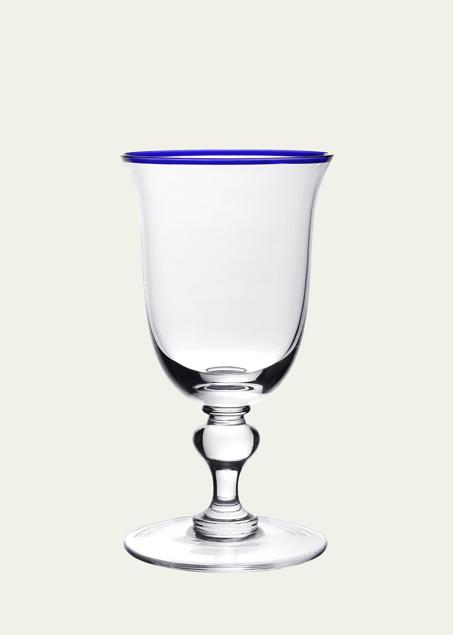 William Yeoward Crystal Siena Blue Wine Glass, Set Of 2