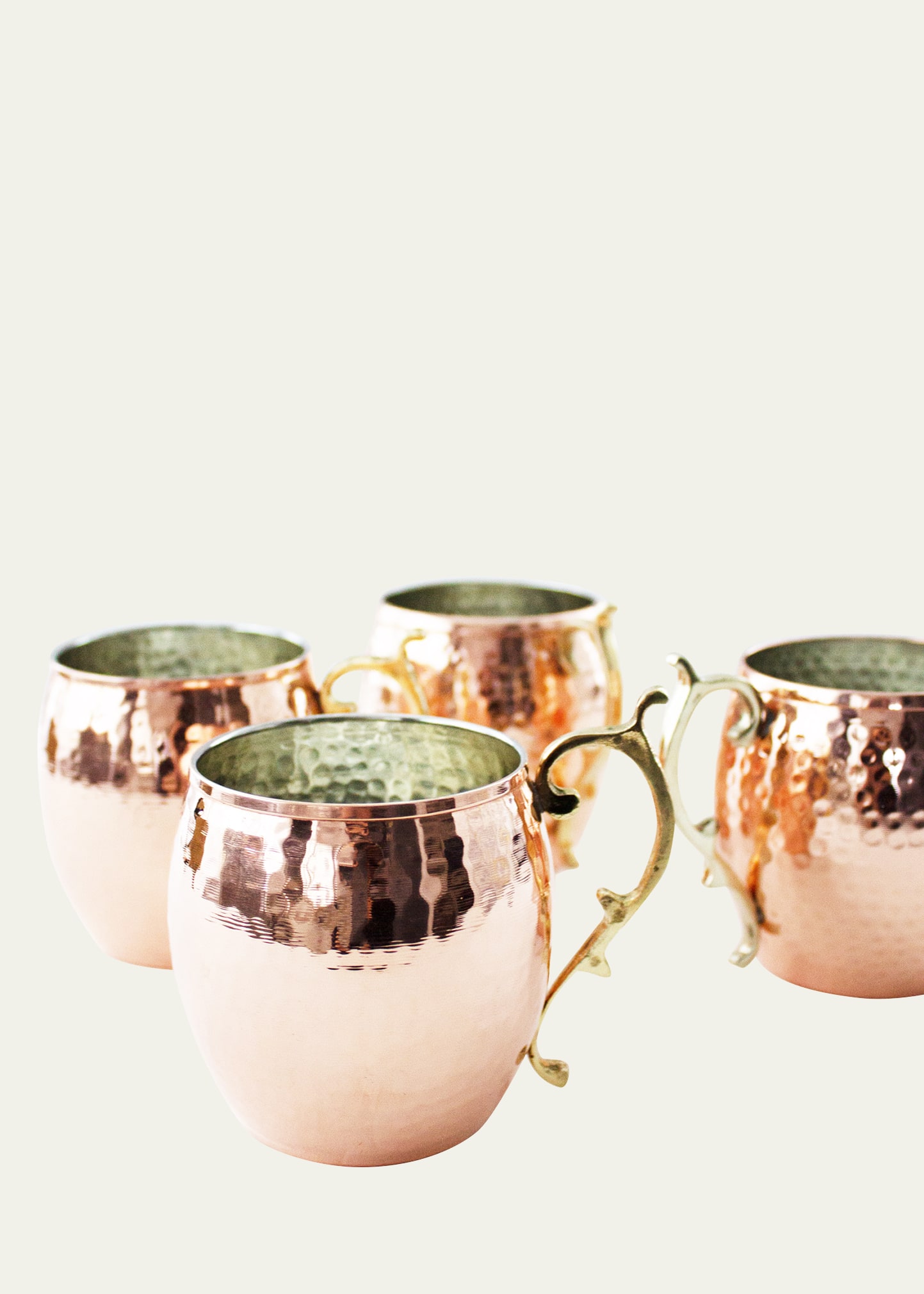 Vintage-Inspired Mugs, Set of 4