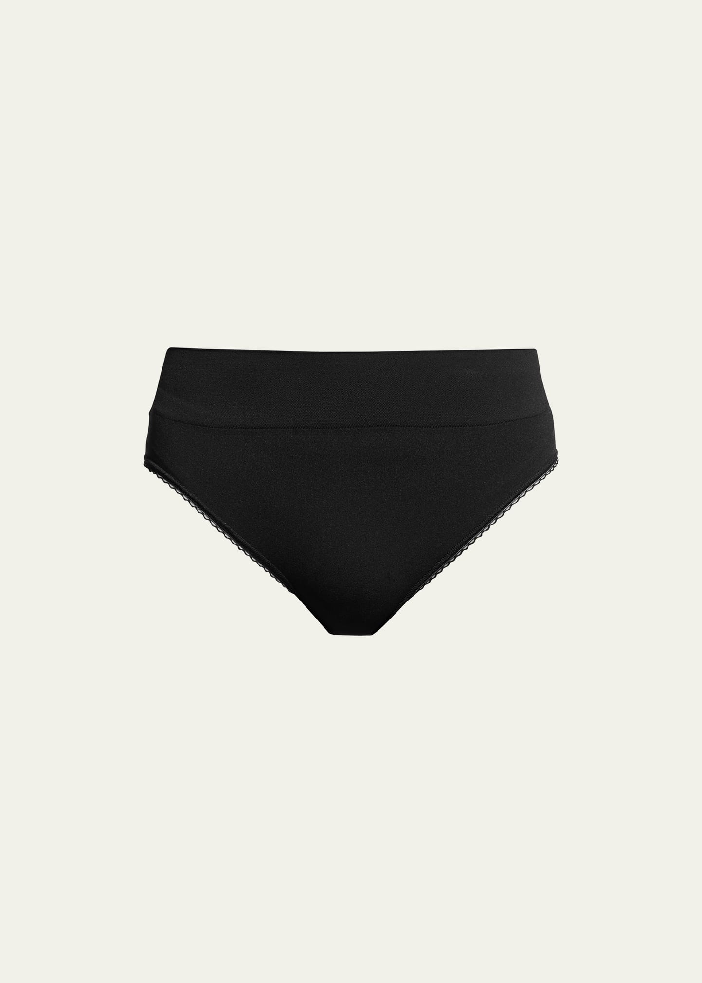 Wacoal Feeling Flexible High Cut Briefs In Black