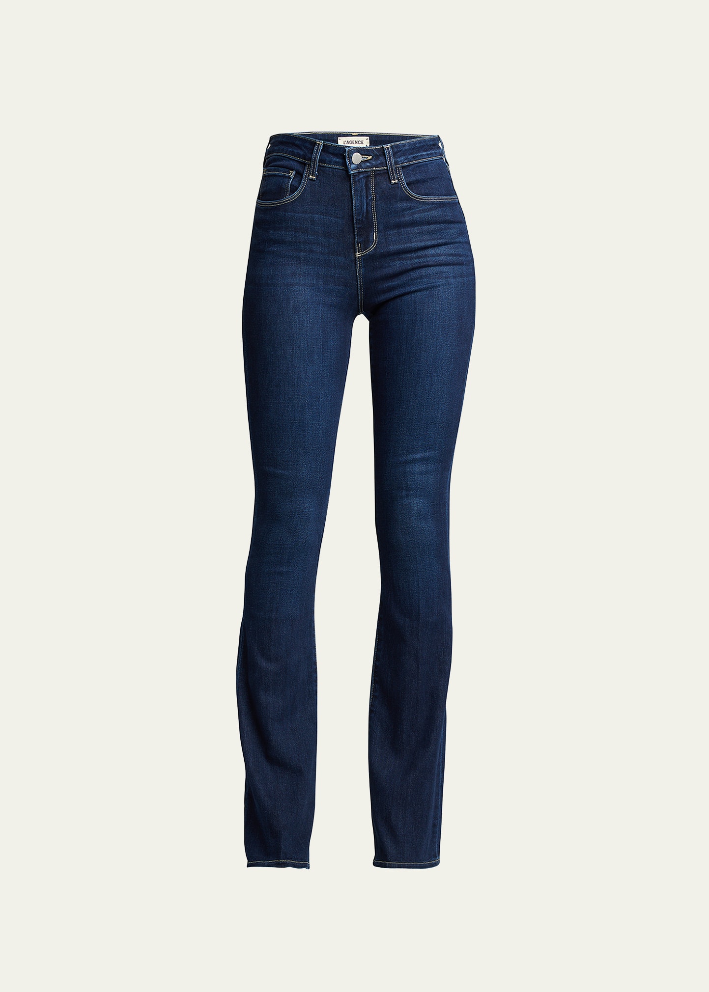 L Agence Selma High-rise Sleek Baby Boot Jeans In Byers