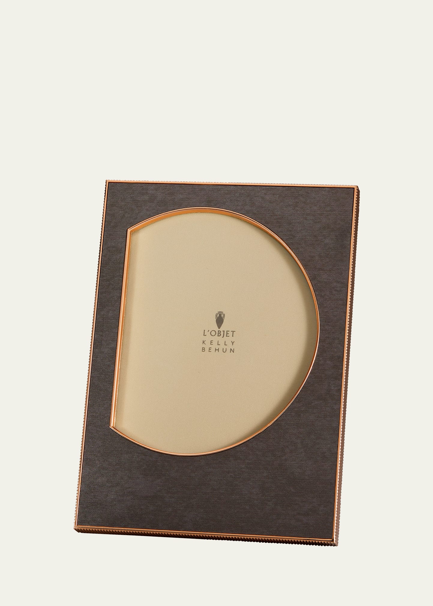 L'objet X Kelly Behun Half Circle Frame, 5" X 7"