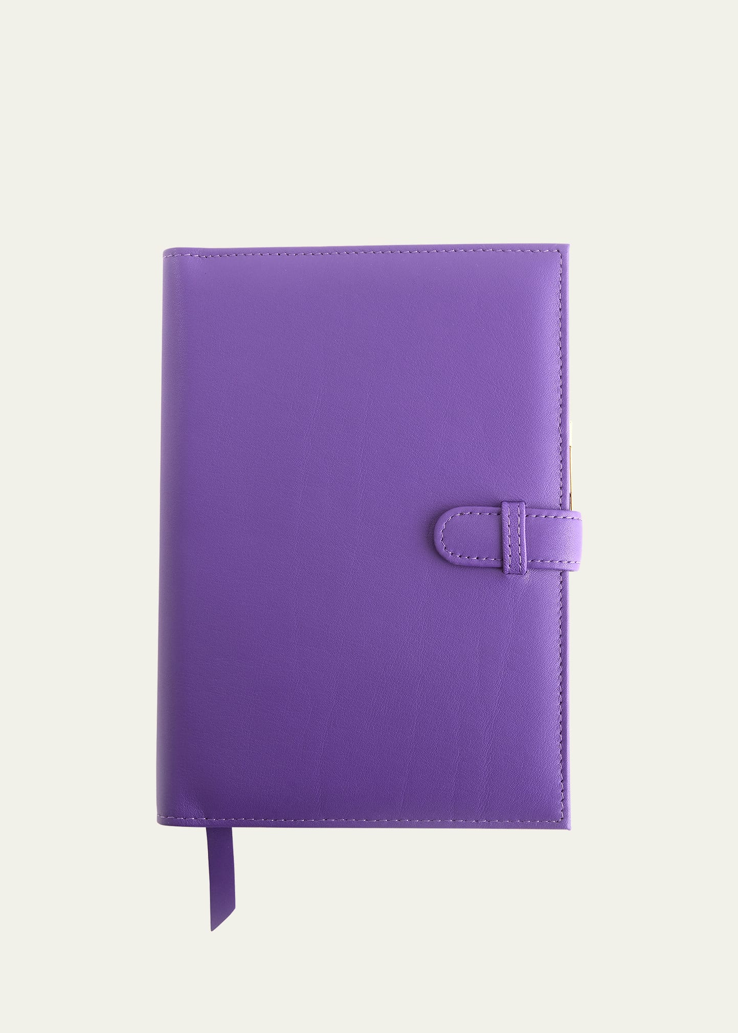 Shop Royce New York Personalized Executive Leather Daily Planner In Purple