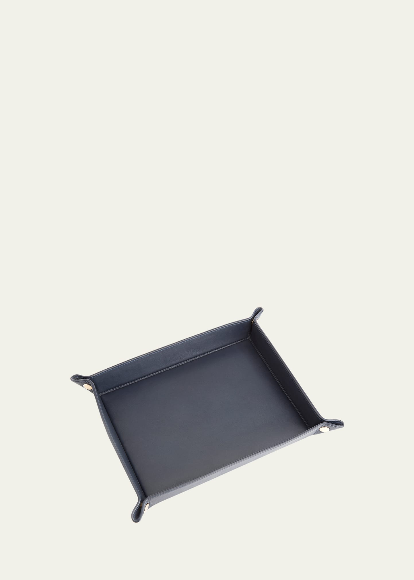 Royce New York Personalized Large Catch-all Valet Tray In Navy Blue