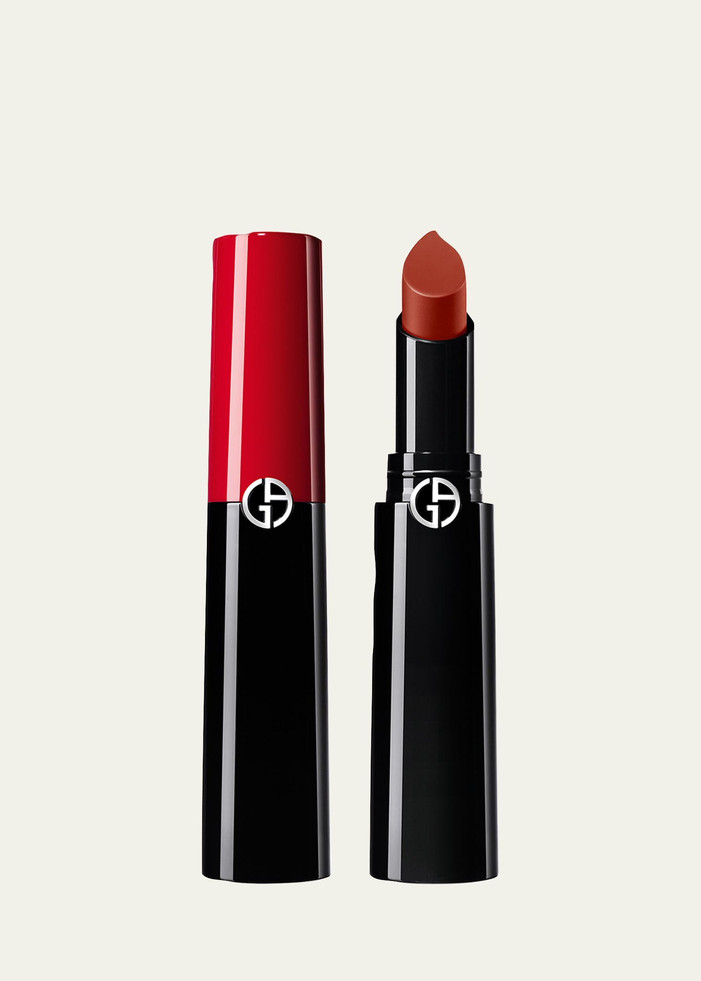 Armani Beauty Lip Power Satin Long Lasting Lipstick In Red