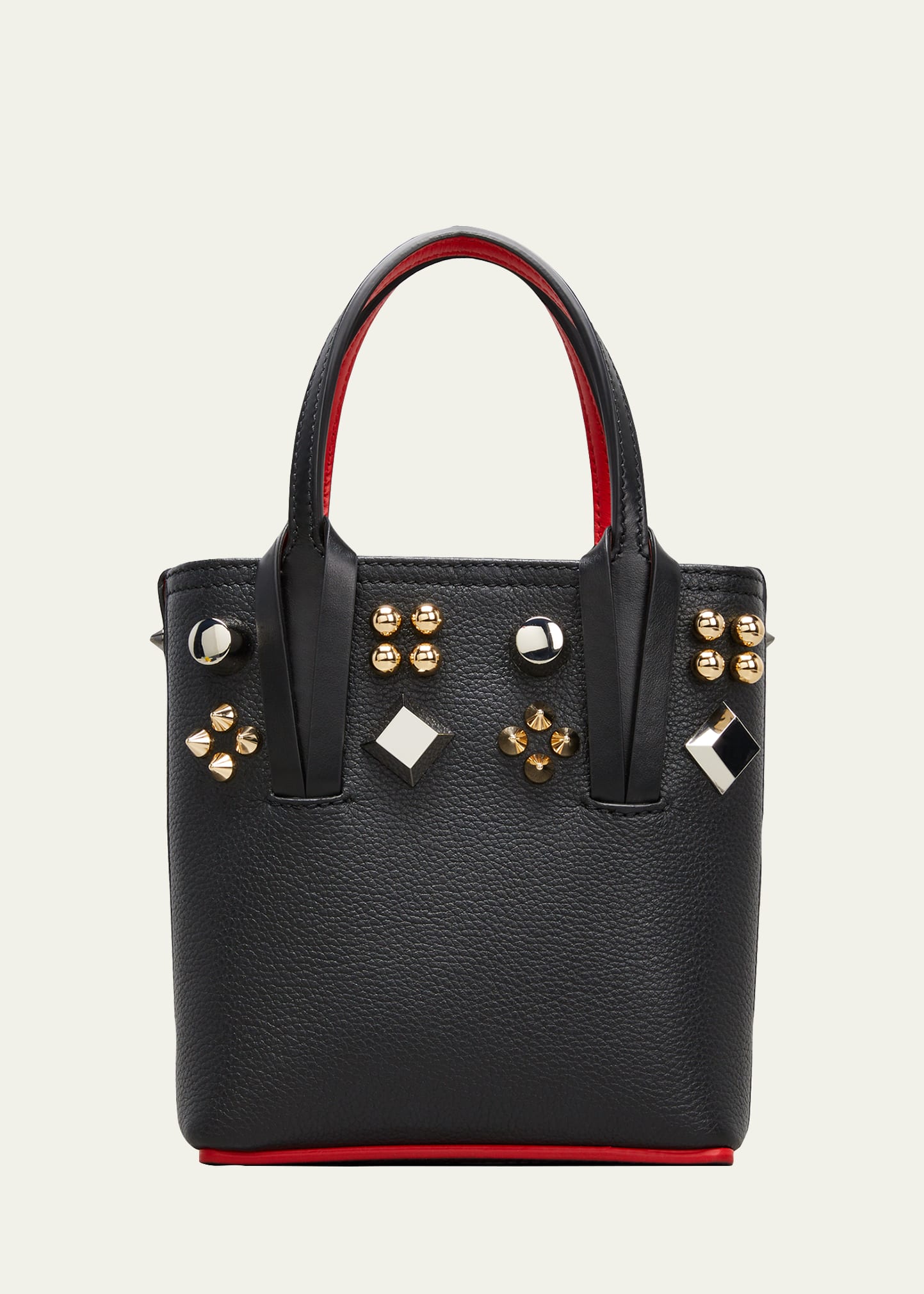 Christian Louboutin Cabata Courones Seville Leather Tote Bag