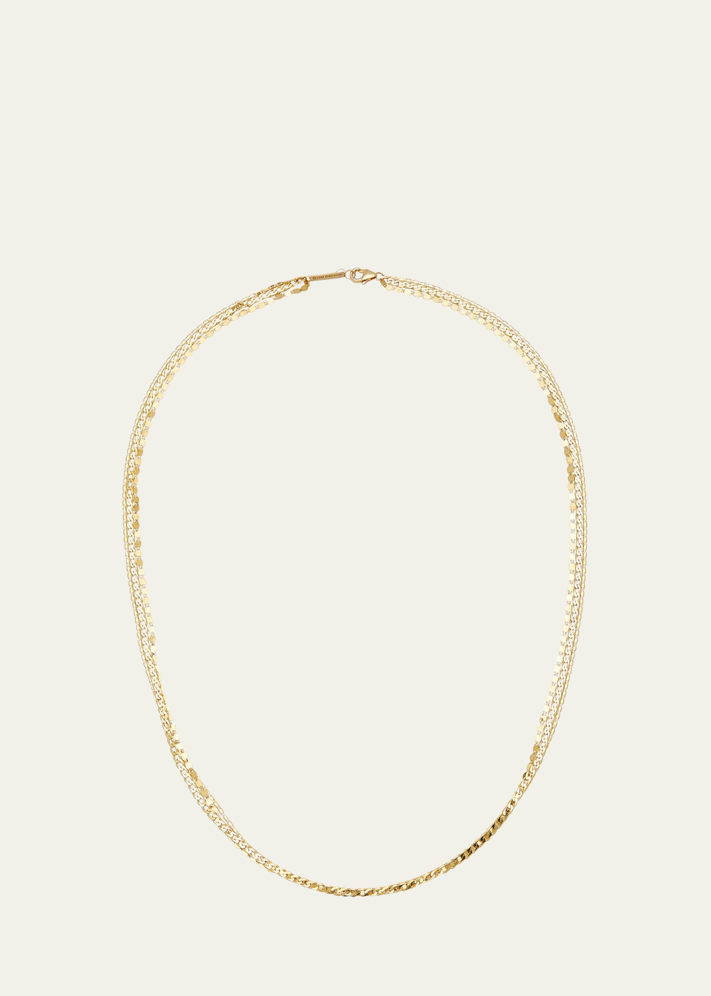Triple-Strand Choker Necklace, 22"L
