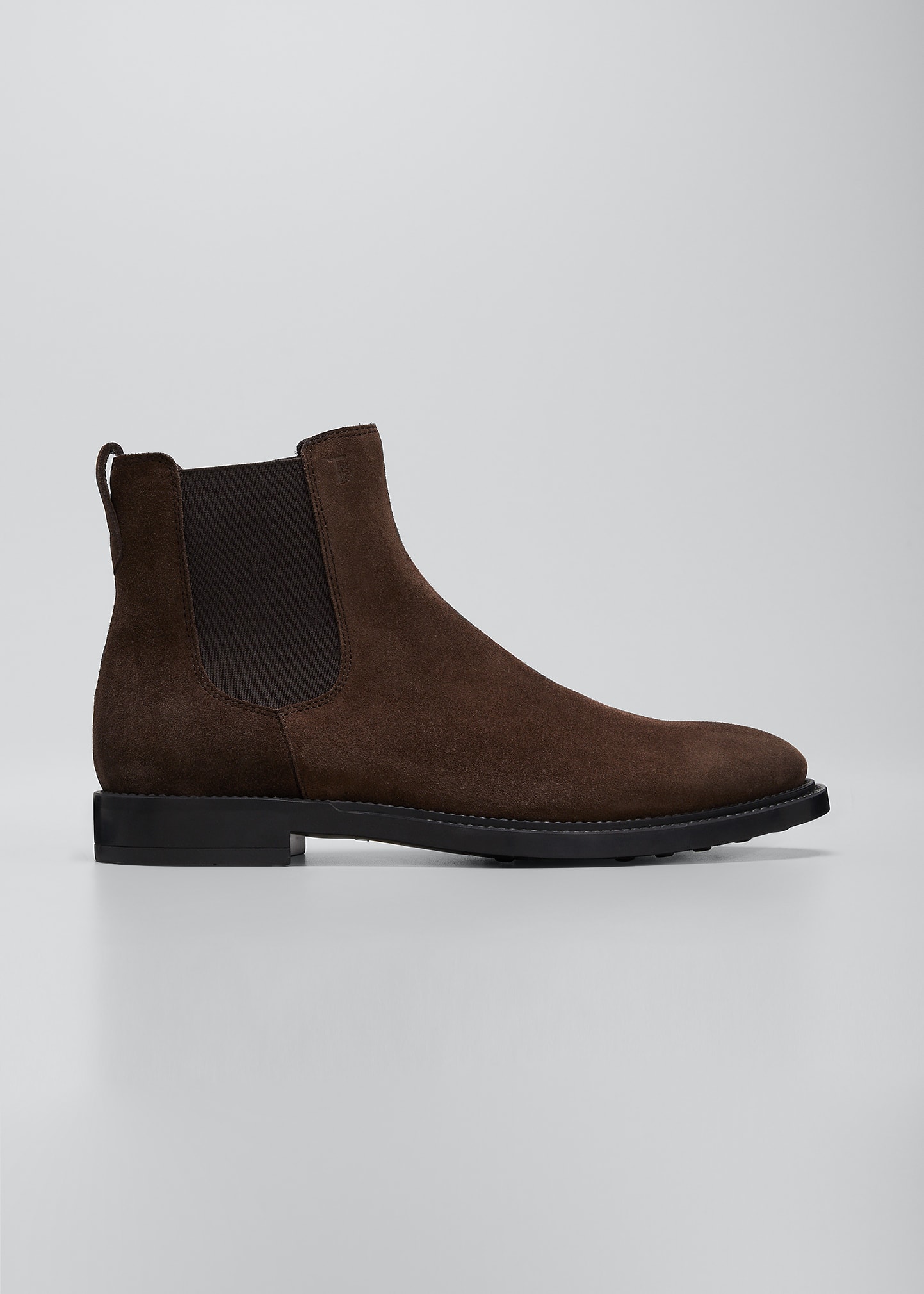 Tod's Men's Gored Suede Chelsea Boots