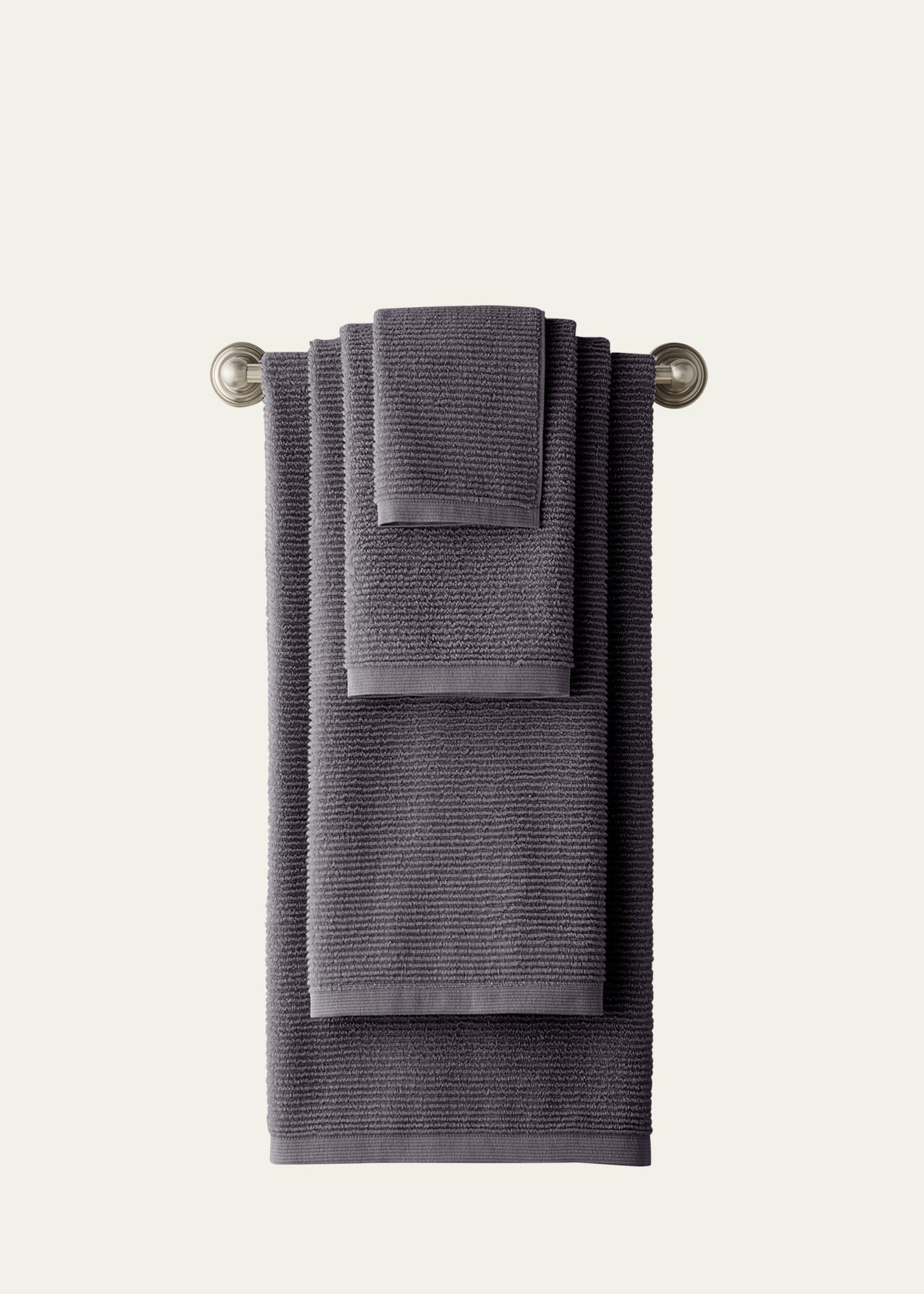 Matouk Aman Bath Towel In Anthracite