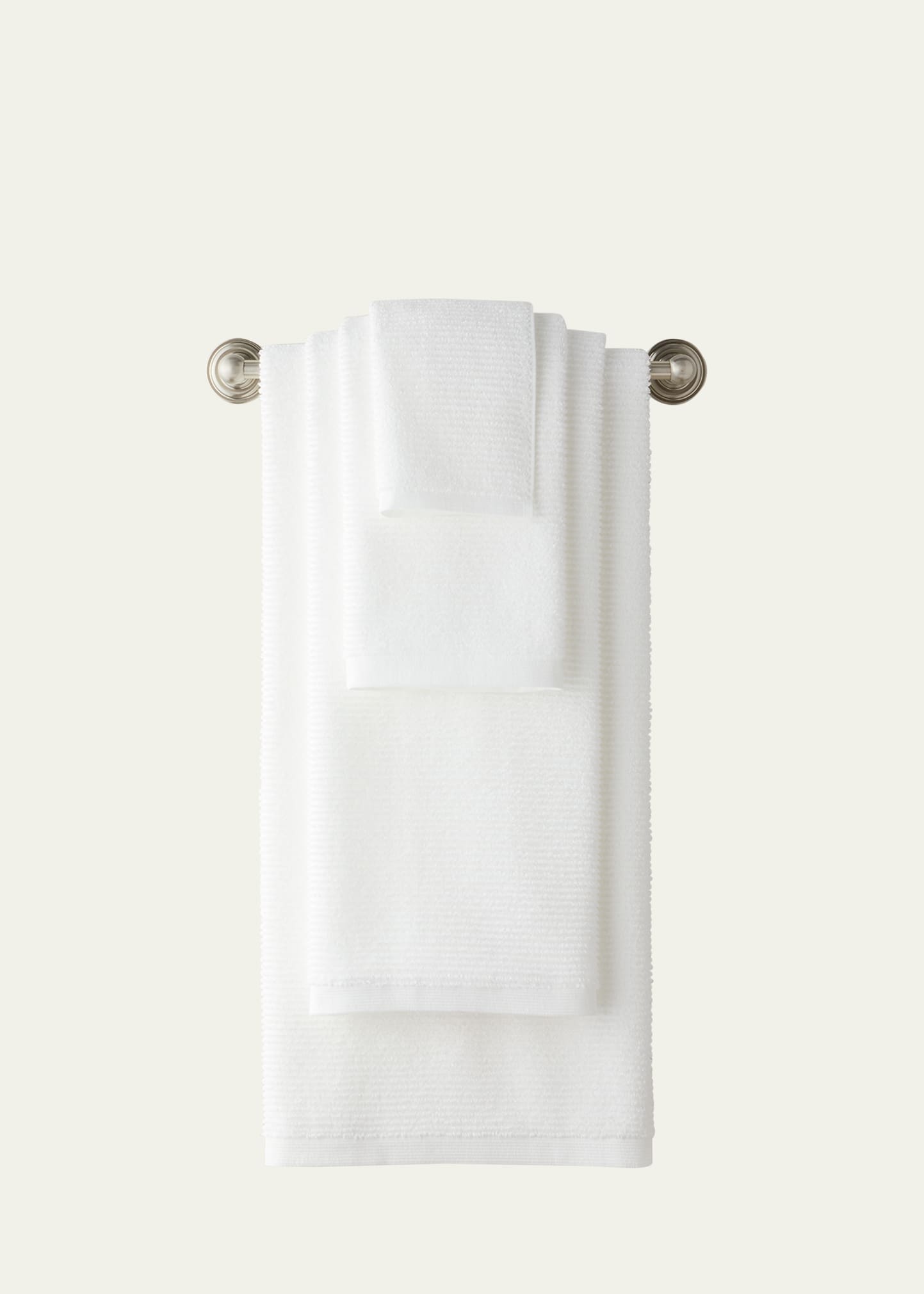 Matouk Aman Hand Towel In White