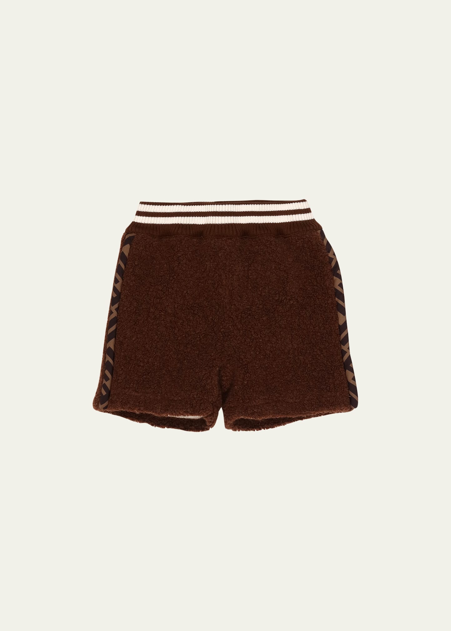 Fendi Kid's Logo Bermuda Shorts, Size 6-24 Months