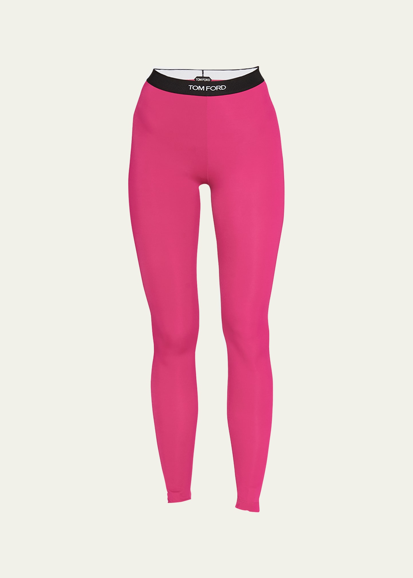 Logo-Band Skinny Leggings