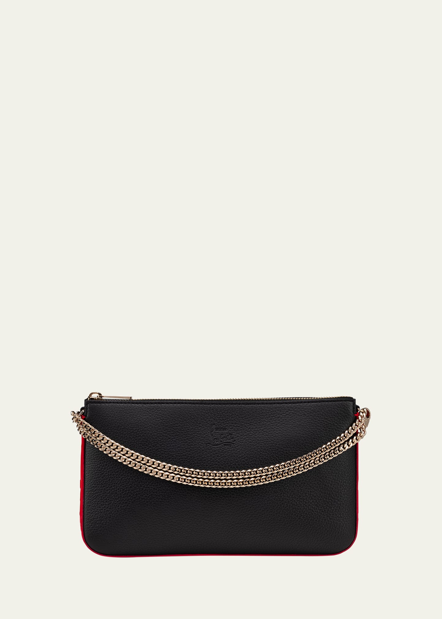 Loubila Shoulder Bag in Grained Leather
