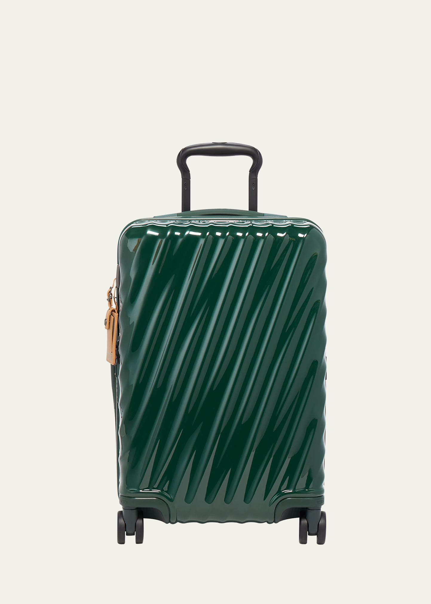 Tumi 19 Degree International Expandable 4-wheel Carry-on In Glossy Hunter Green
