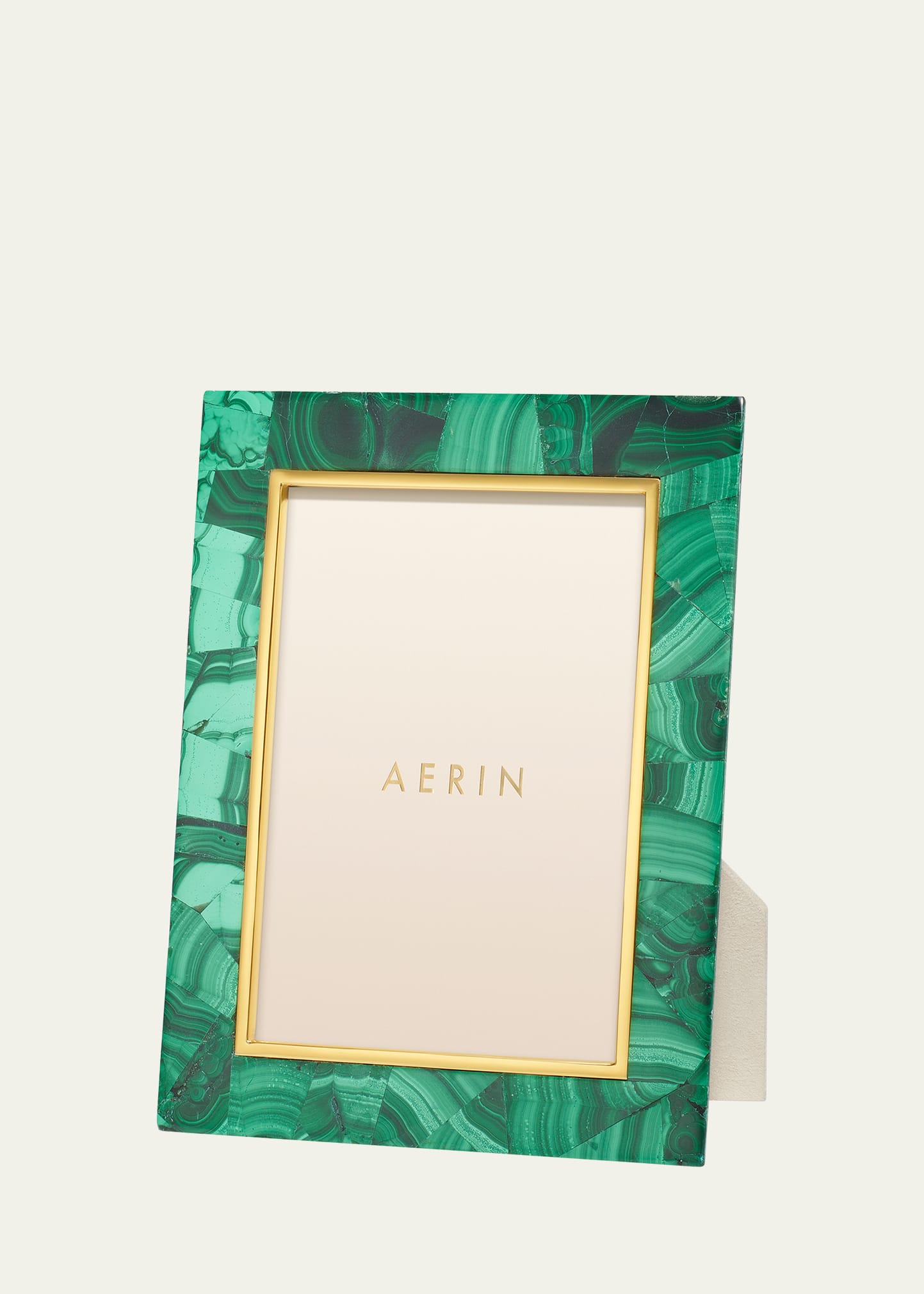 Aerin Cassiel Mosaic Picture Frame - 5" X 7" In Green
