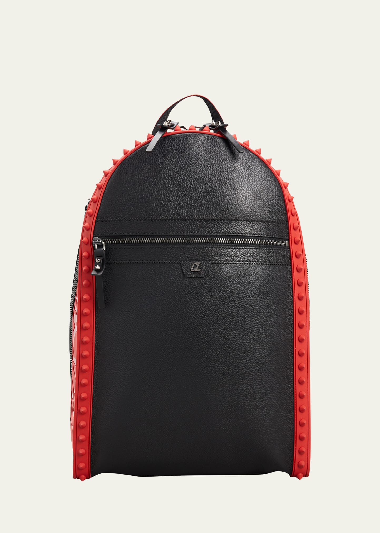 Christian Louboutin Men's Backparis Leather Backpack