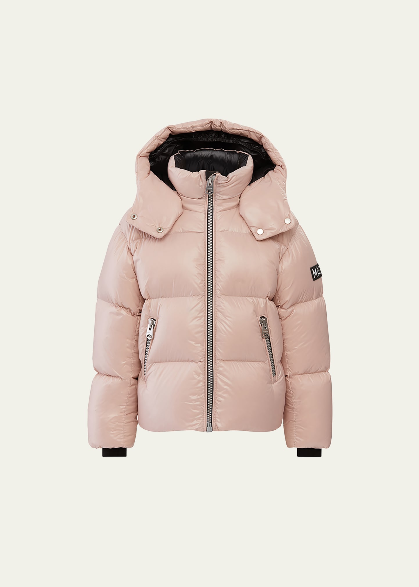 Mackage Kid's Jesse Down Jacket In Petal Beige