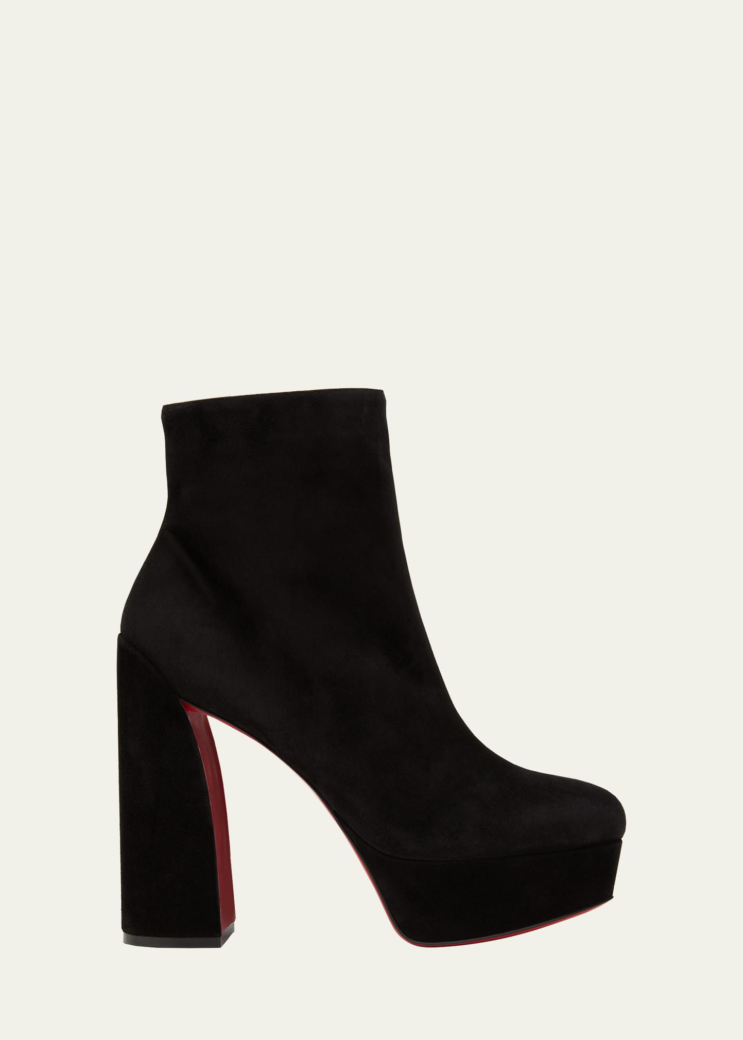 Movida Suede 130mm Red Sole Booties