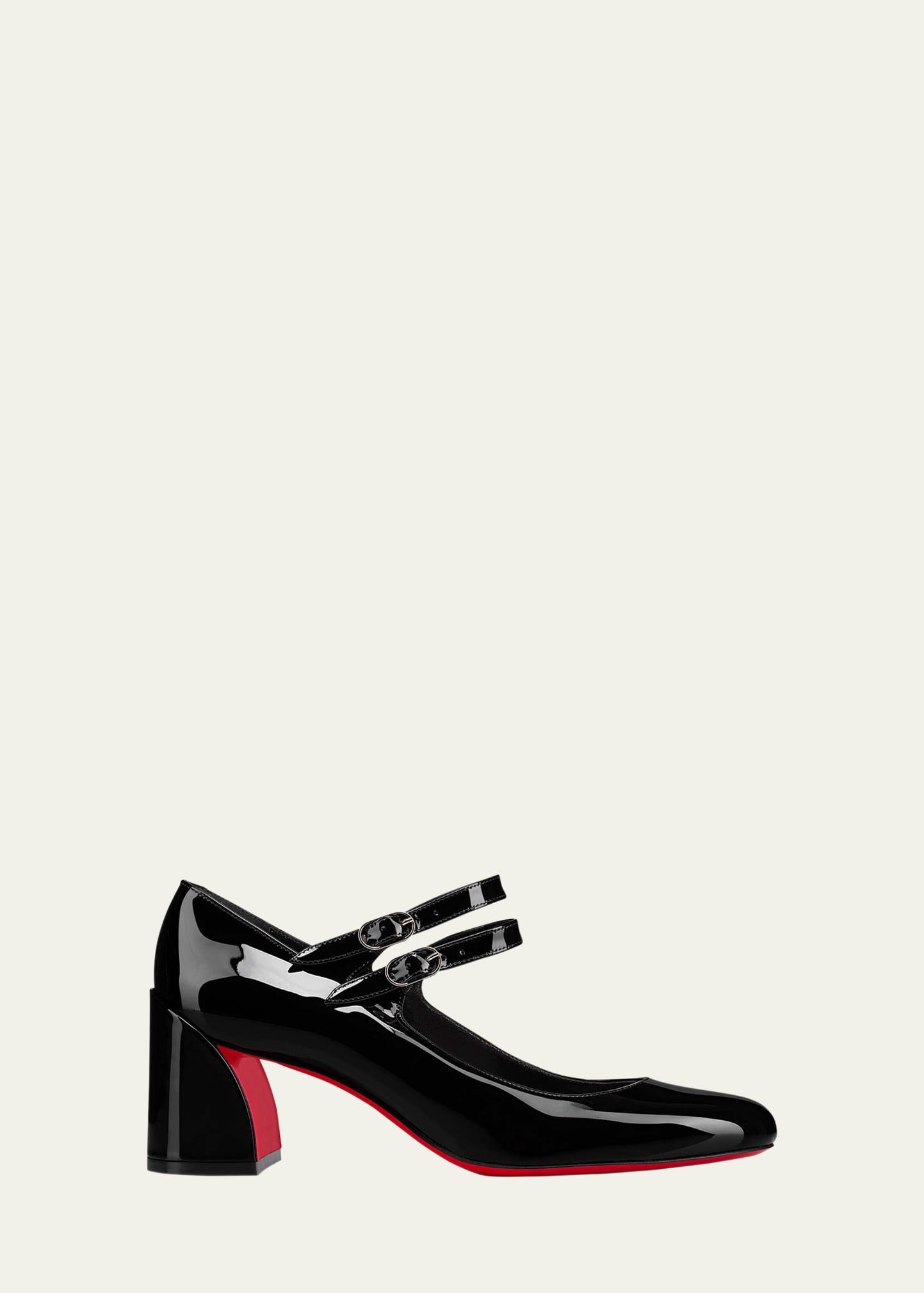 Christian Louboutin Miss Jane Patent Red Sole Pumps