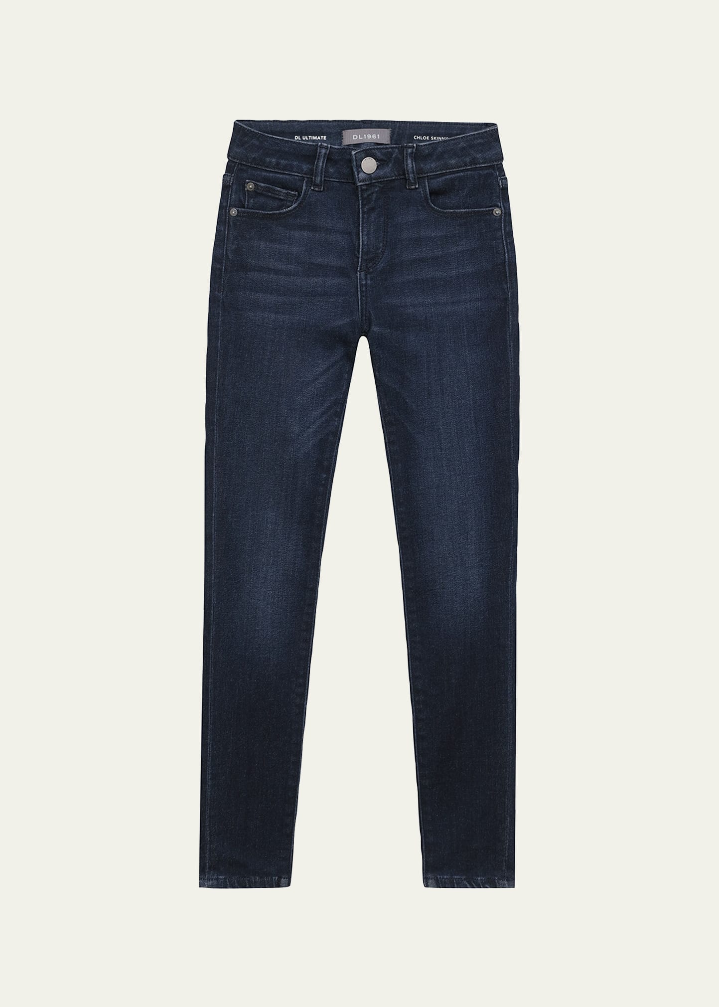 Dl1961 Girls' Chloe Skinny Jeans In Dark Indigo