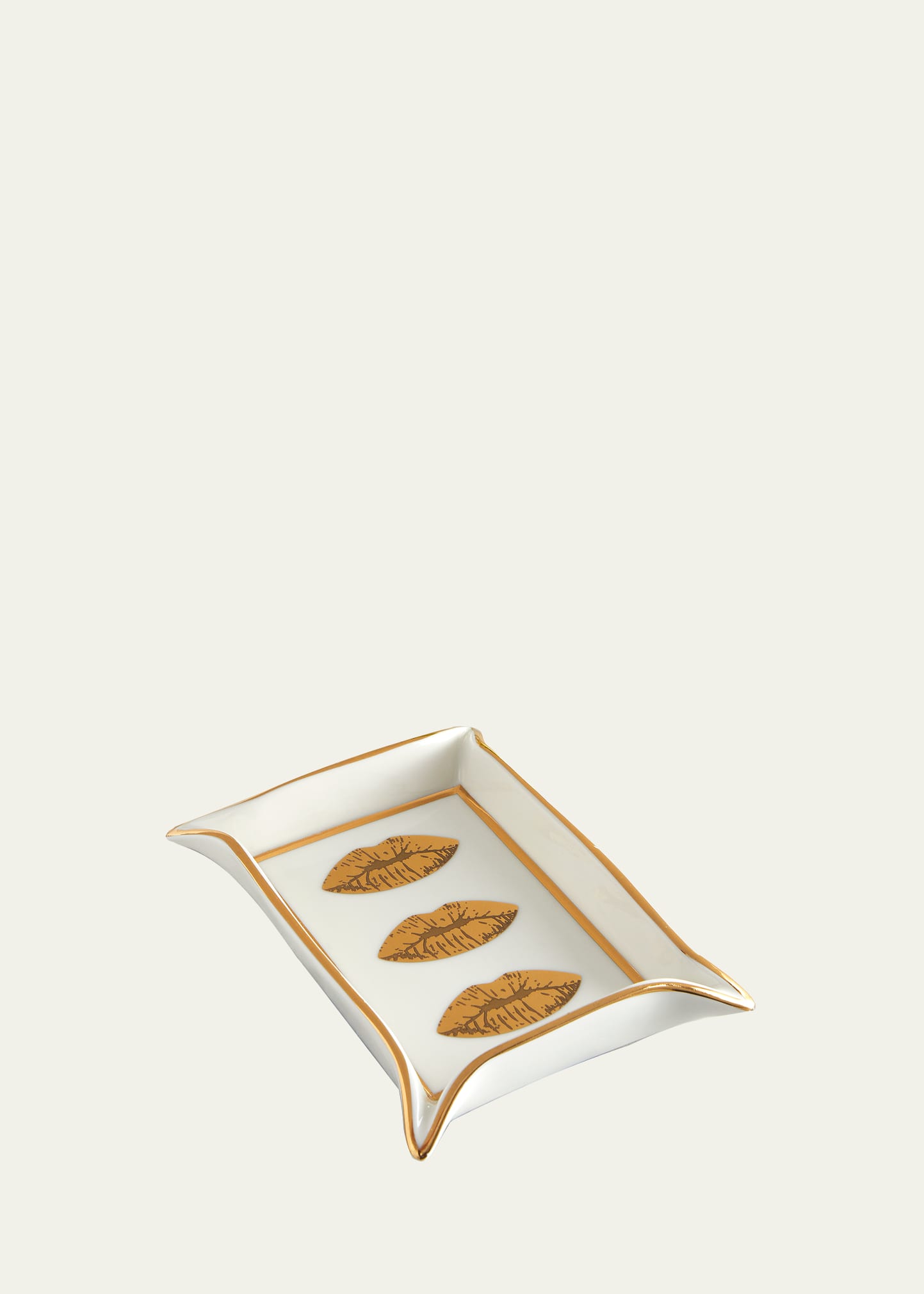Jonathan Adler Lips Porcelain Valet Tray