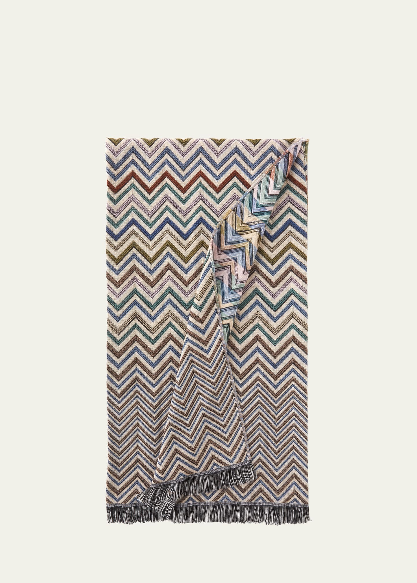 Shop Missoni Antwan Throw In 160 - Nero Multi