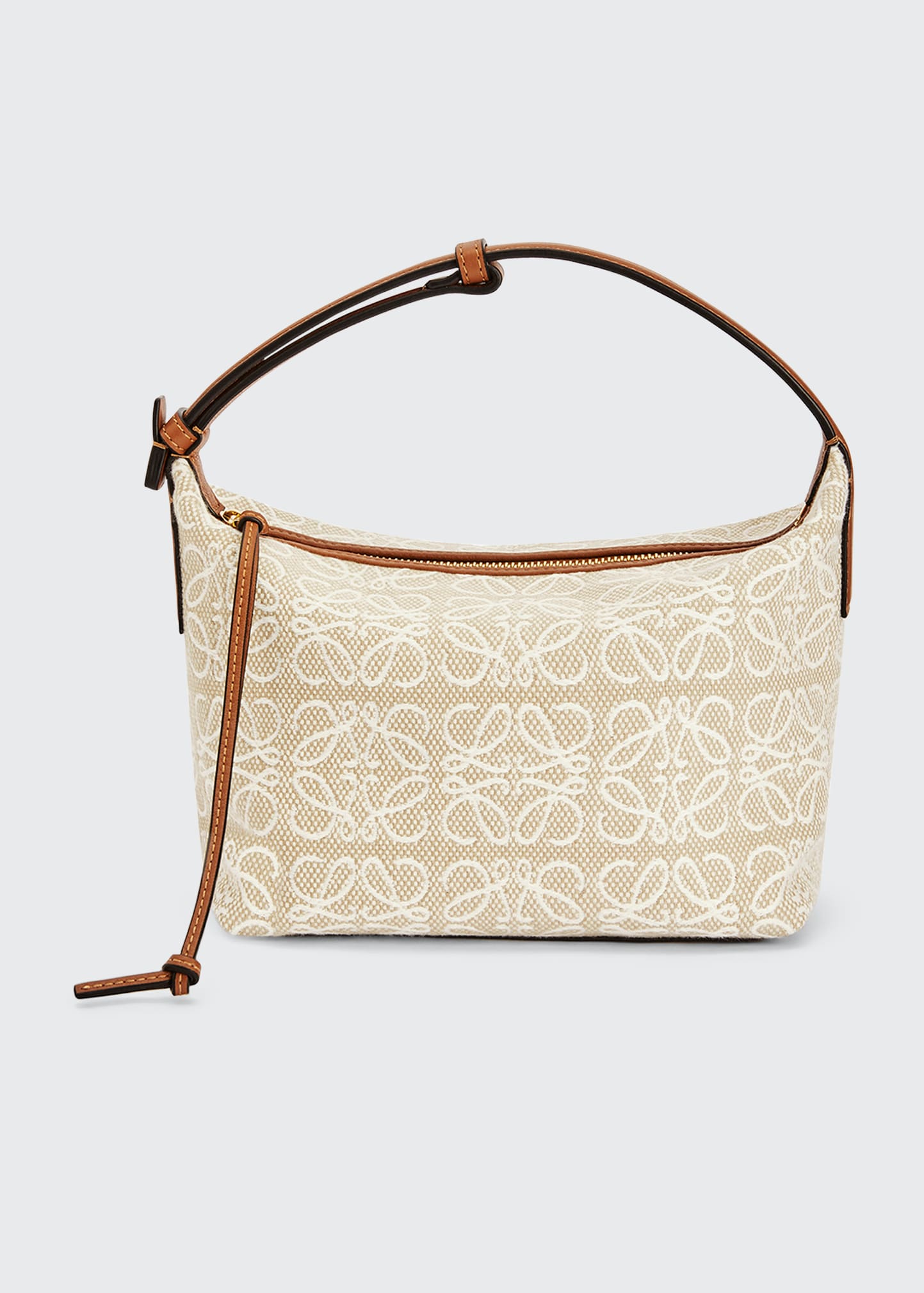 Cubi Small Anagram Tote in White - Loewe