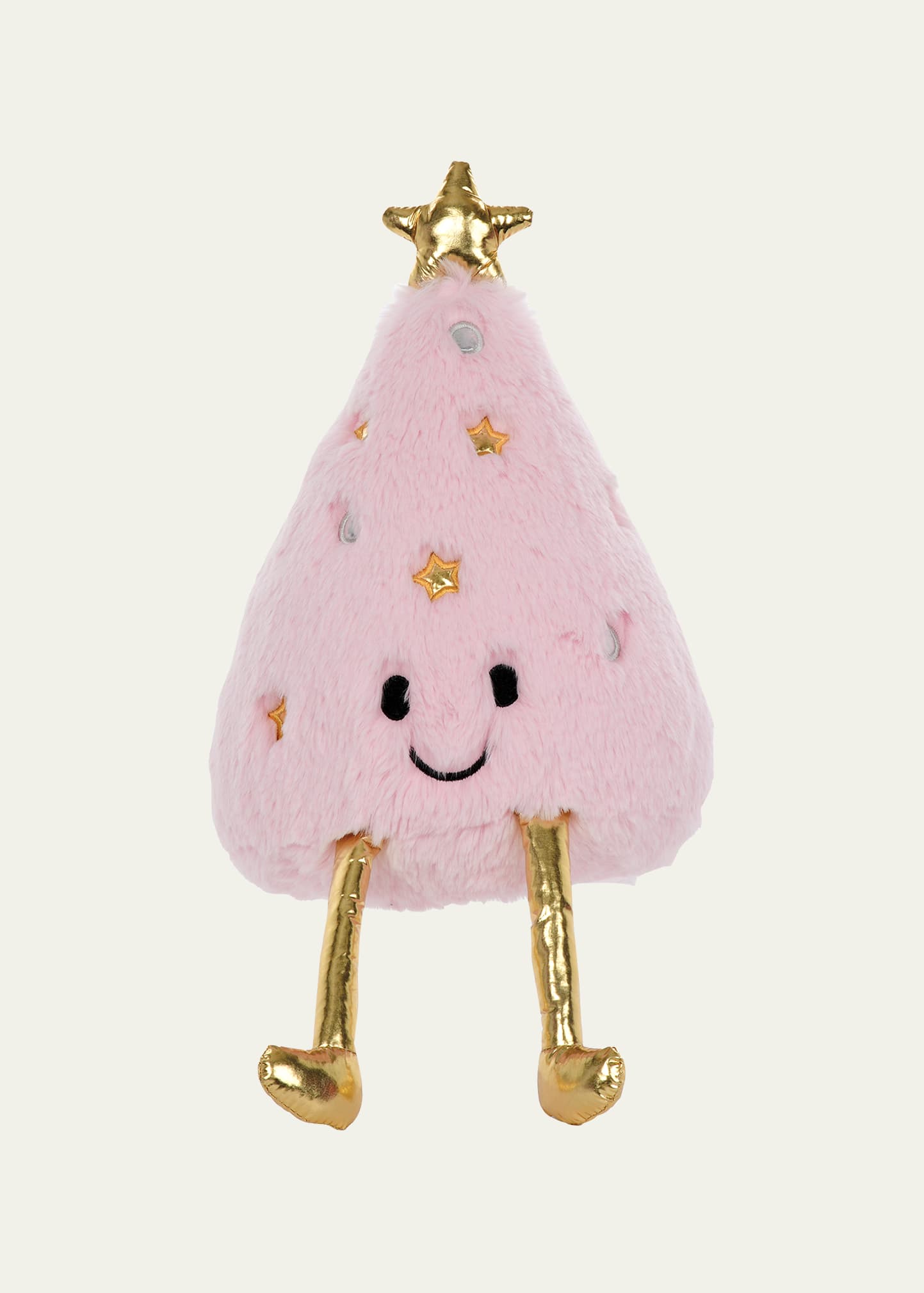 Kid's Sparkly Pink Tree Plush